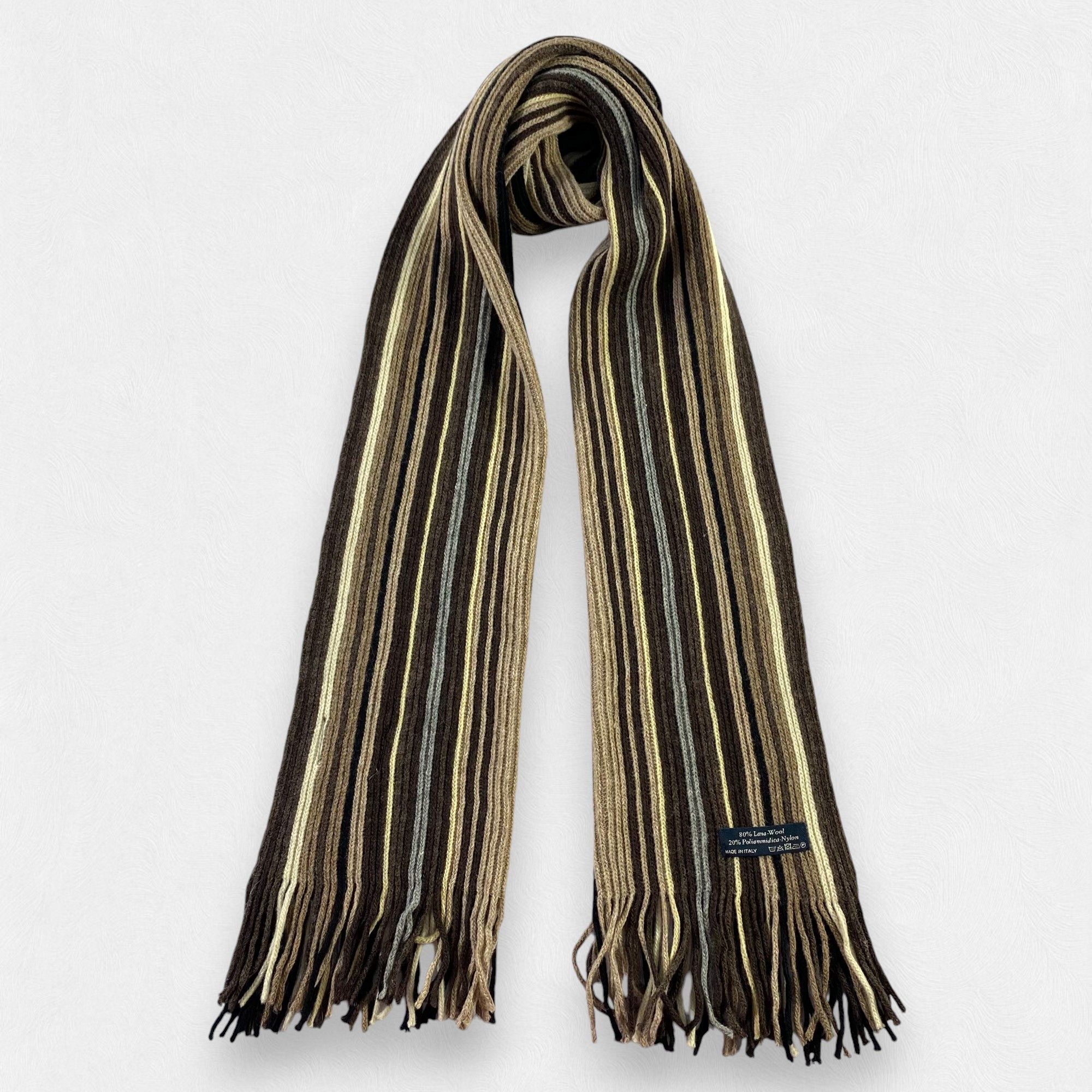 Japanese Brand × Takeo Kikuchi Takeo Kikuchi Scarf Neck Wrap Wool Muffler Size ONE SIZE - 1 Thumbnail