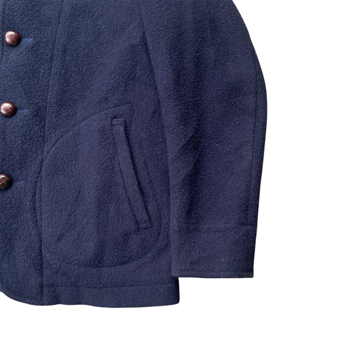 Danton Danton Wool Fleece Cashmere Shawl Collar Jacket Size US M / EU 48-50 / 2 - 10 Thumbnail