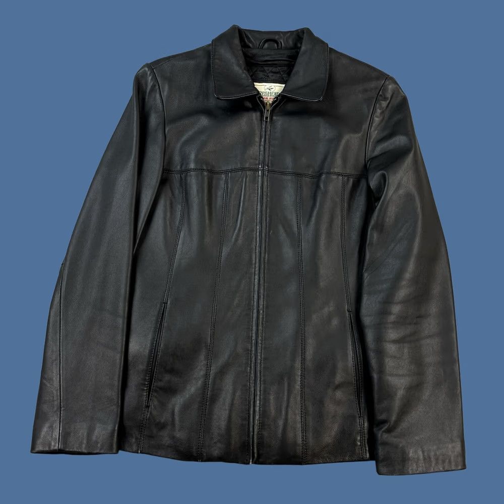 Vintage VINTAGE RedHead Jacket Womens S Black Leather Thinsulate Removable Liner Size S / US 4 / IT 40 - 1 Thumbnail