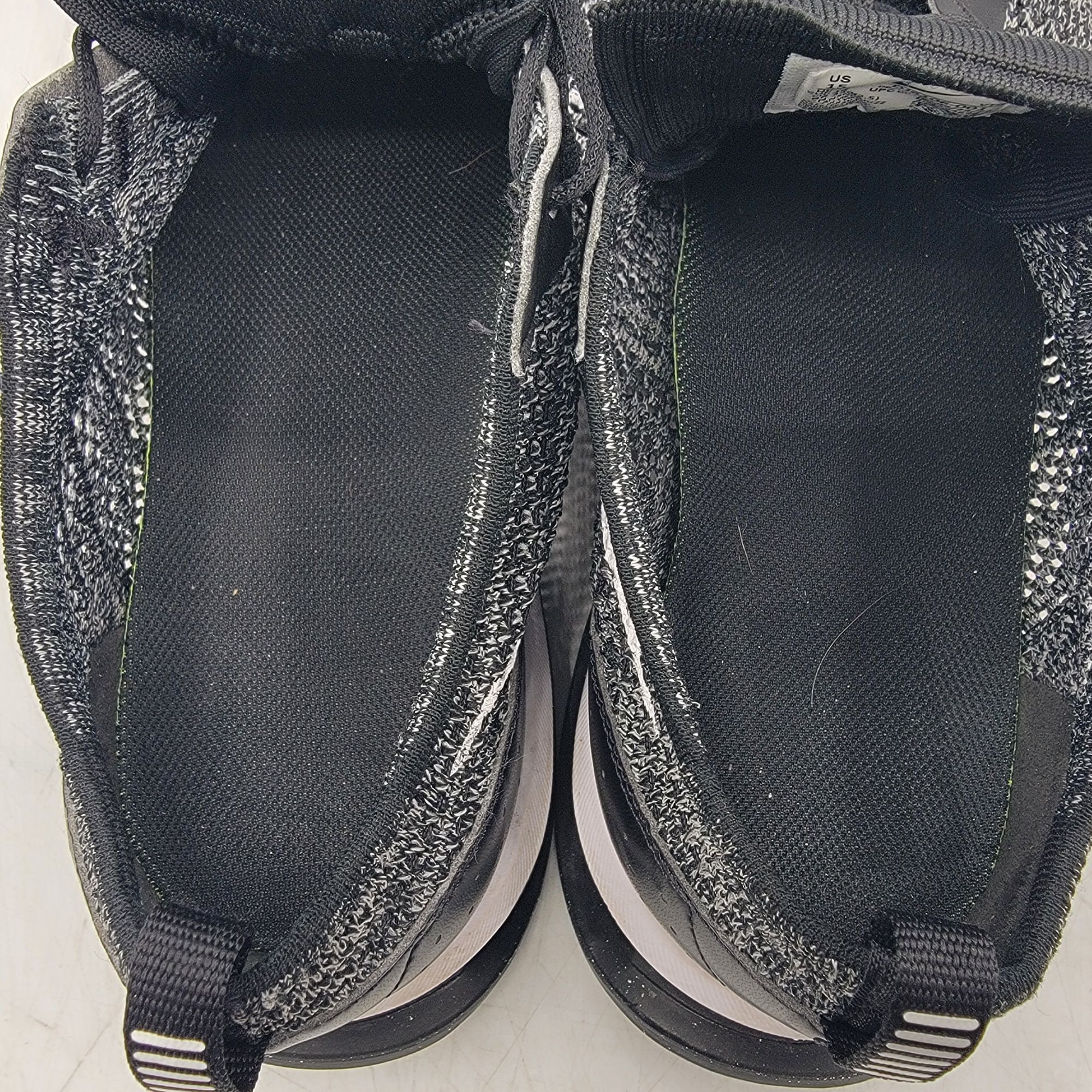 Nike Nike Air Max Flyknit Racer Mens 15 Running Shoes Black White Size US 15 / EU 48 - 6 Thumbnail
