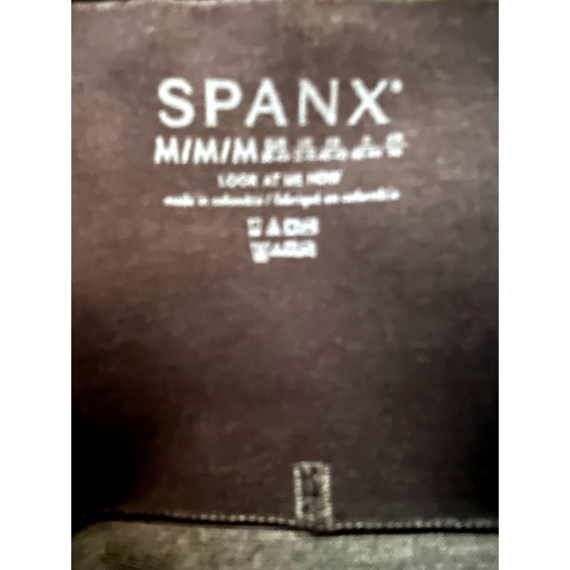 Spanx SPANX Black Gray Haze Look at Me Now Seamless Track Stripe L Size 24" / US 00 / IT 34 - 4 Thumbnail