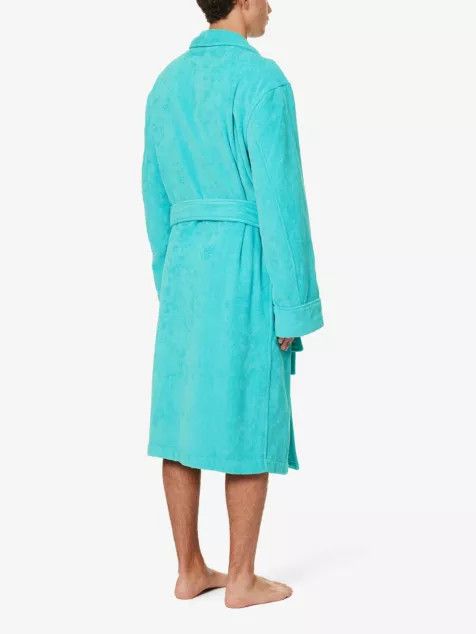 Tom Ford o1w1db10624 Cotton Robe in Light Blue Size US M / EU 48-50 / 2 - 3 Thumbnail