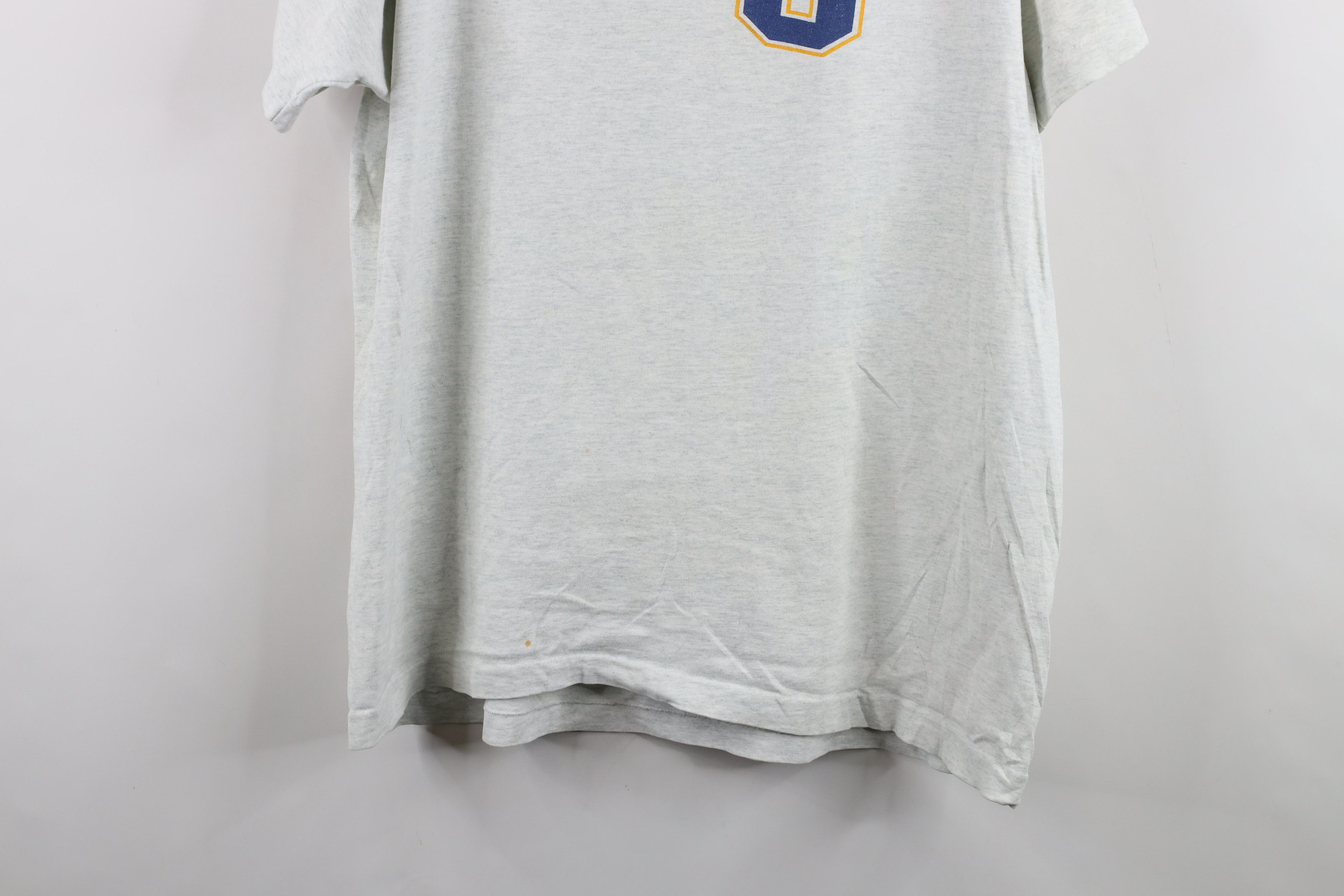 Vintage Vintage 90s East Texas State University T-Shirt Heather Gray Size US XL / EU 56 / 4 - 3 Thumbnail
