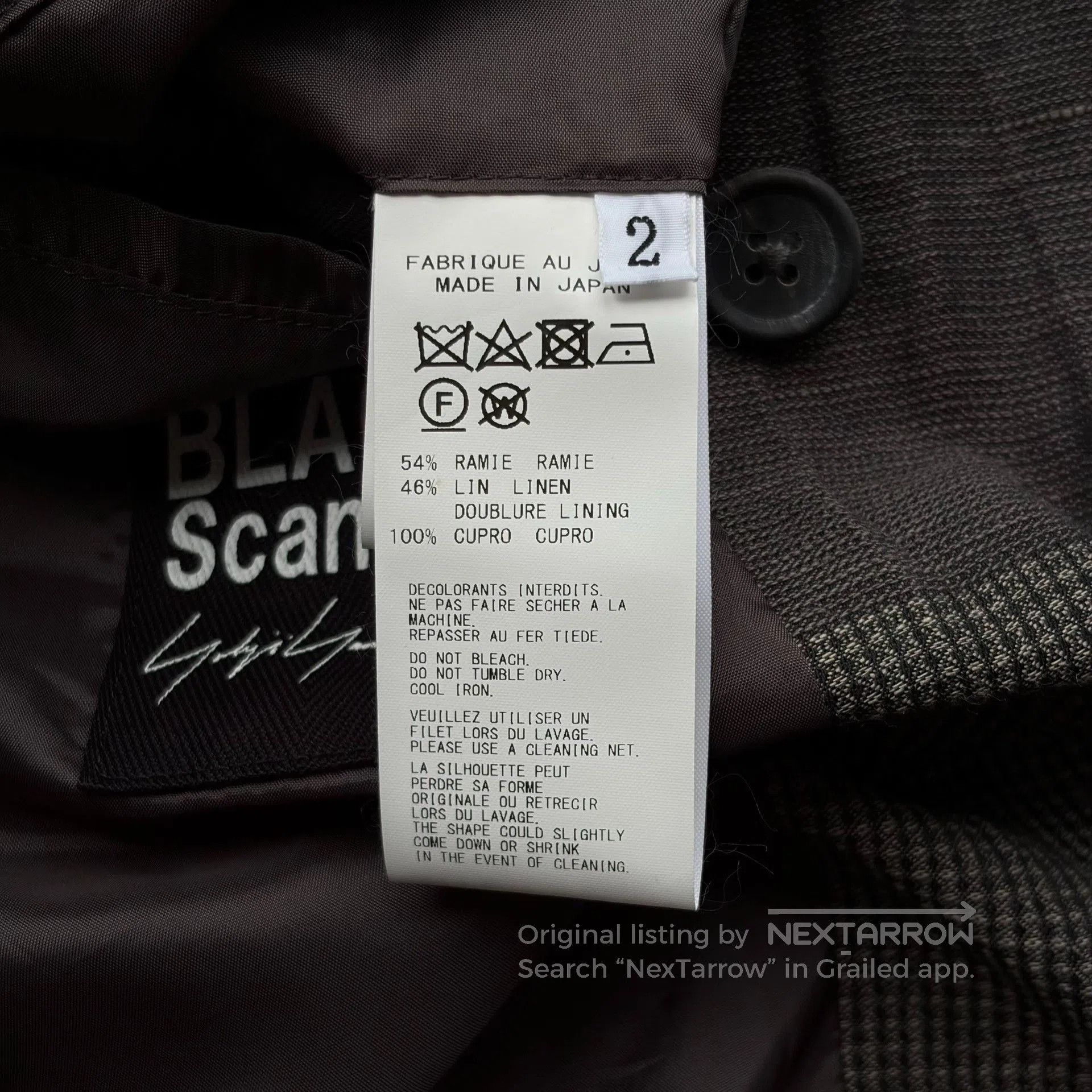 Yohji Yamamoto Yohji Yamamoto 20SS Plaid Patchwork Coat. Size US M / EU 48-50 / 2 - 8 Thumbnail
