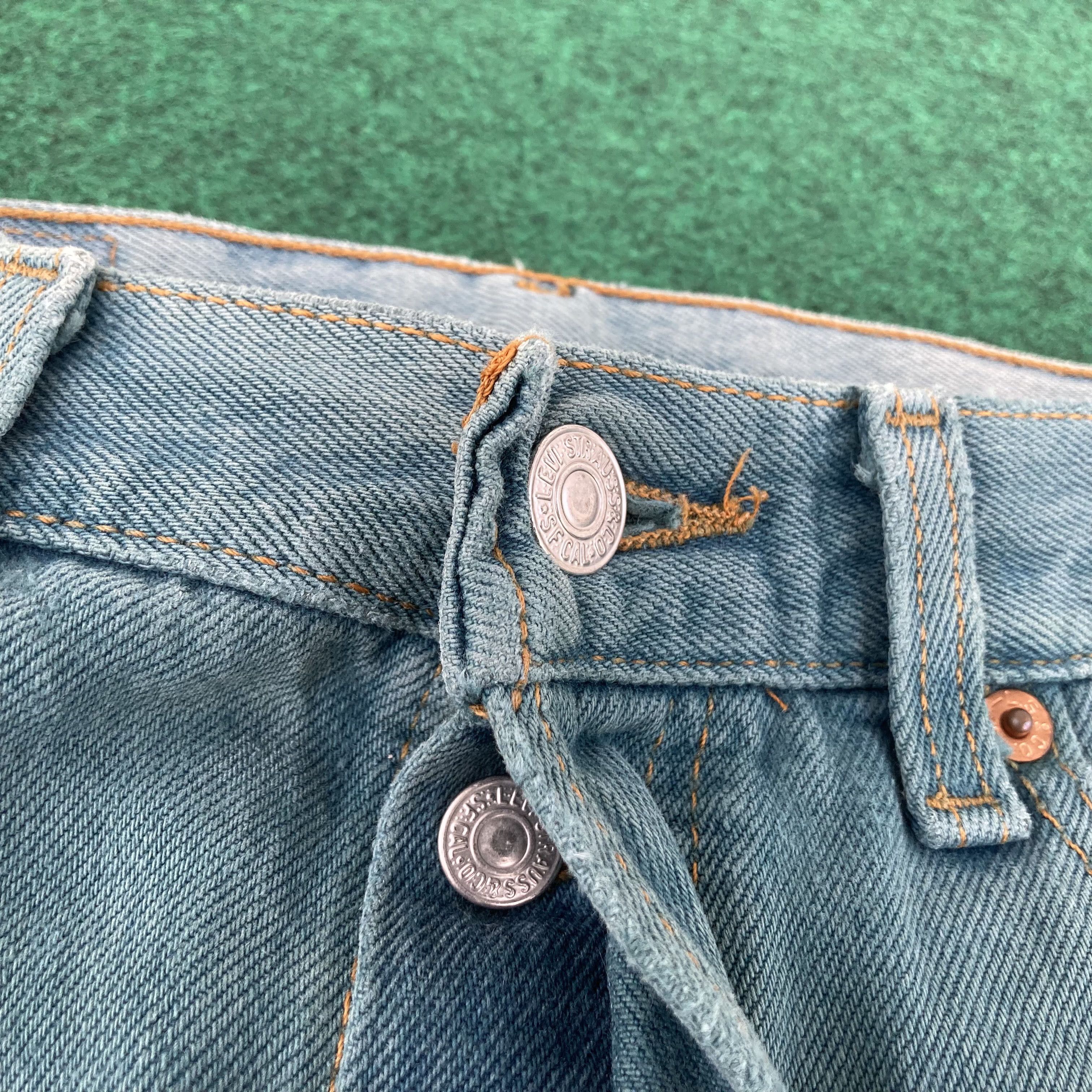 Levi's × Vintage Vtg Levis 501 Faded Sz 29 Punk Grunge Jeans Size US 29 - 3 Thumbnail