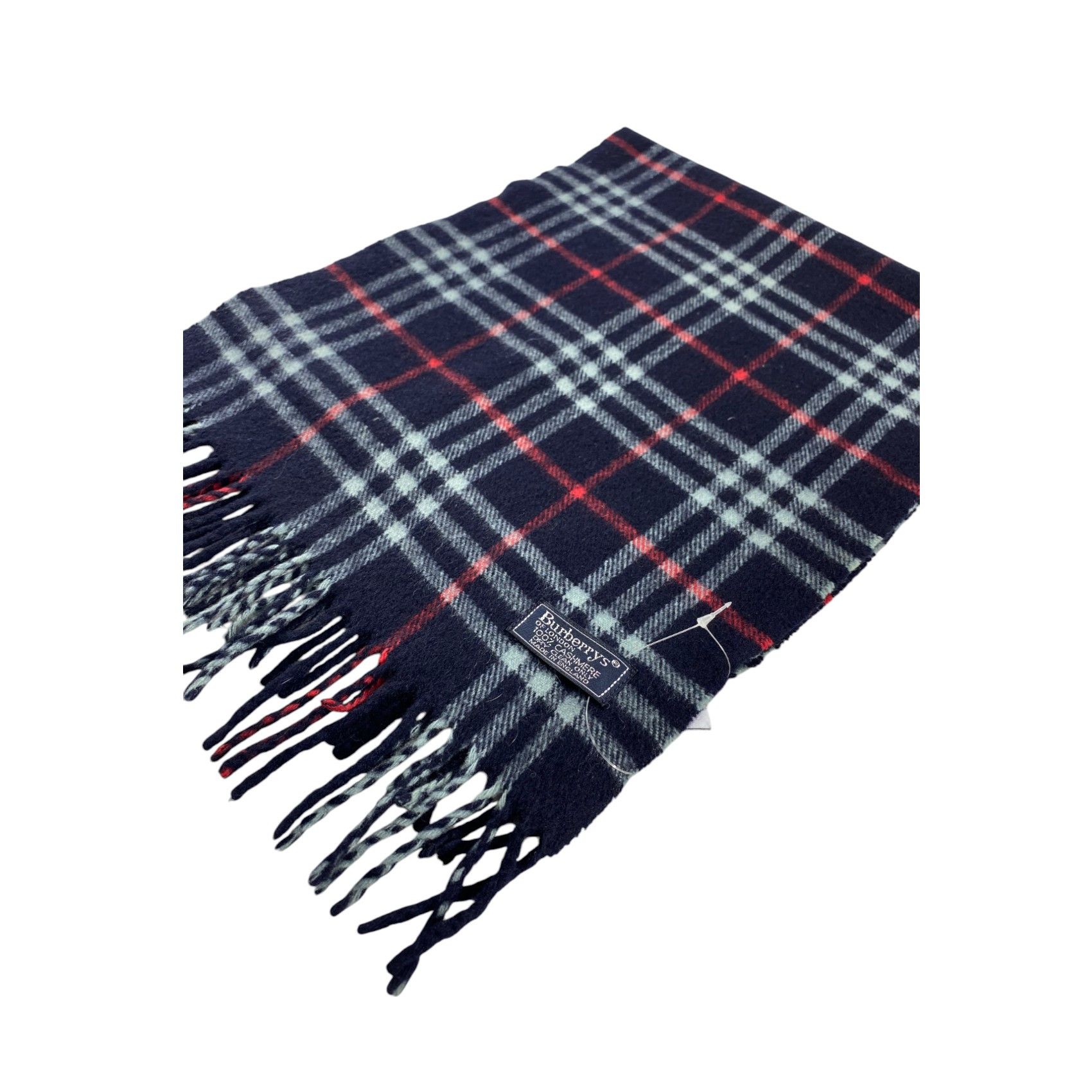 Burberry × Vintage Burberry Scarf / Muffler / Neckwear - WW1638 Size ONE SIZE - 3 Thumbnail