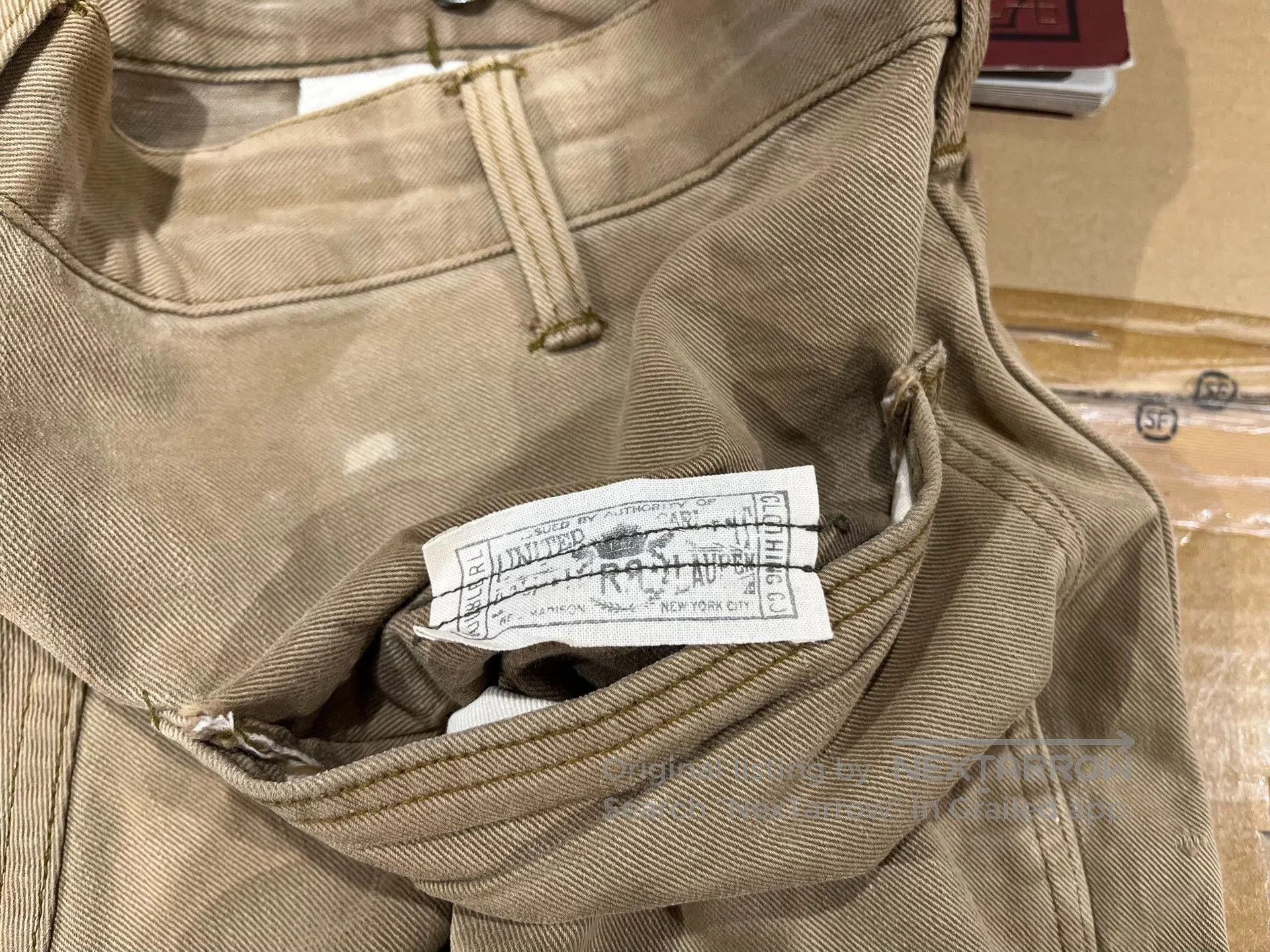 RRL Ralph Lauren RRL Military Work Pants. Size US 30 / EU 46 - 5 Thumbnail