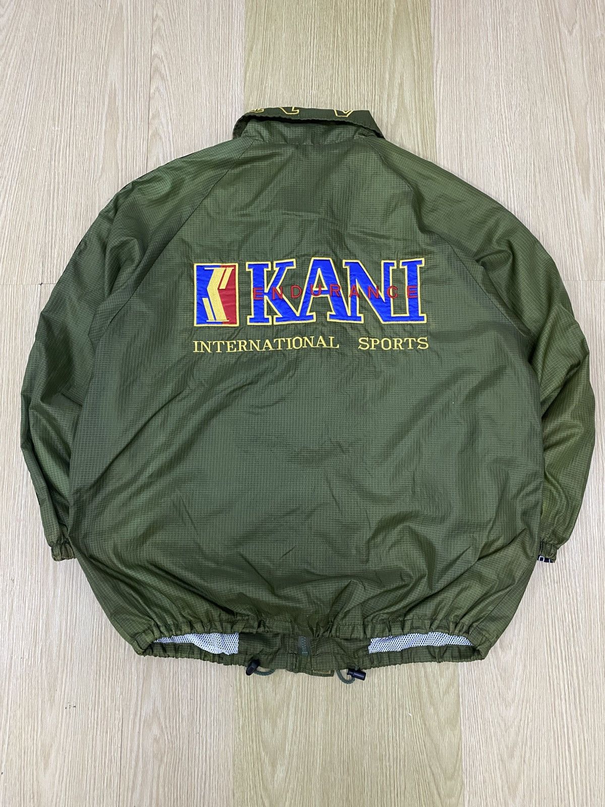 Karl Kani Karl Kani big logo light jacket Size US XL / EU 56 / 4 - 1 Thumbnail