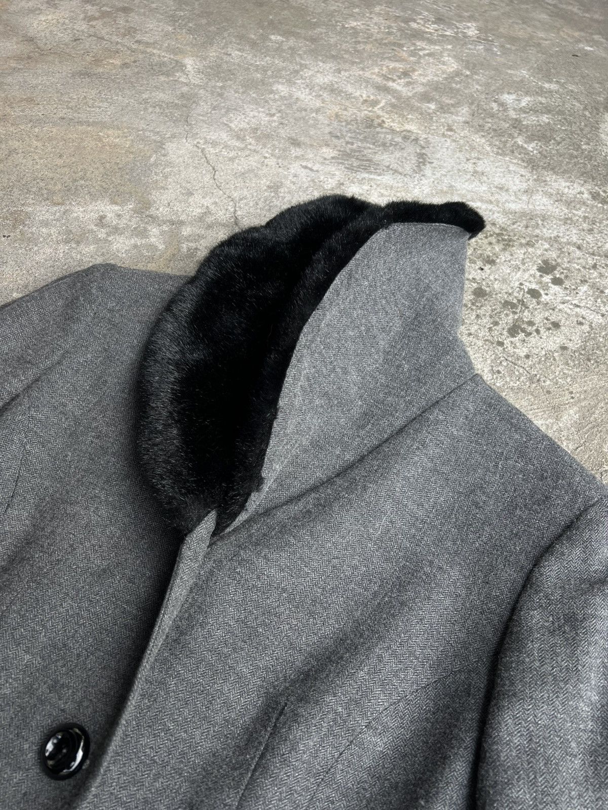 Dolce & Gabbana Dolce & Gabbana Jakes Wool Coat Blazer Fur Archive Luxury Size M / US 6-8 / IT 42-44 - 15 Thumbnail