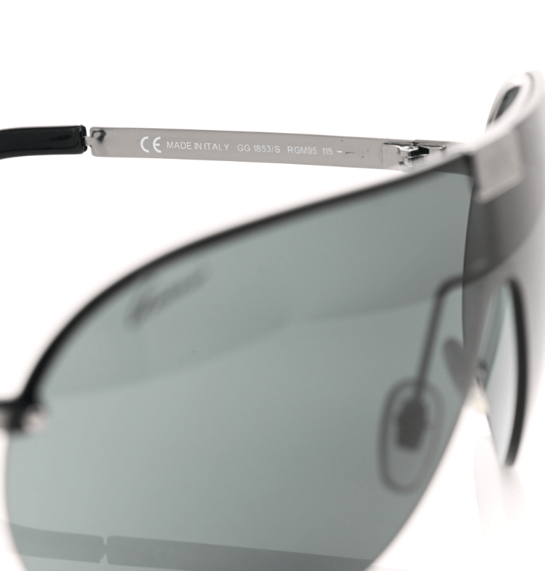 Gucci × Tom Ford × Vintage Gucci Sunglasses GG1853 Aviator Shield Sport Bike Vintage Size ONE SIZE - 6 Thumbnail