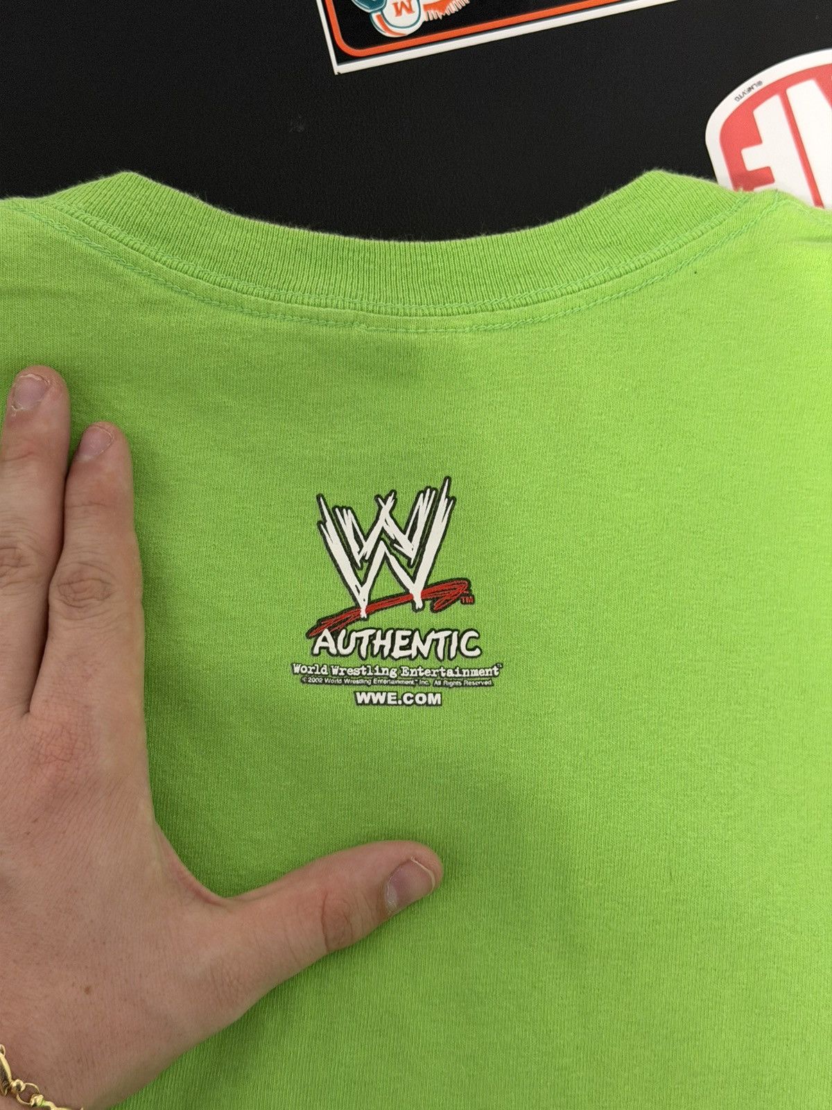 WWF 2002 WWE Vintage Gregory Helms The Hurricane Tee XL Size US XL / EU 56 / 4 - 3 Thumbnail