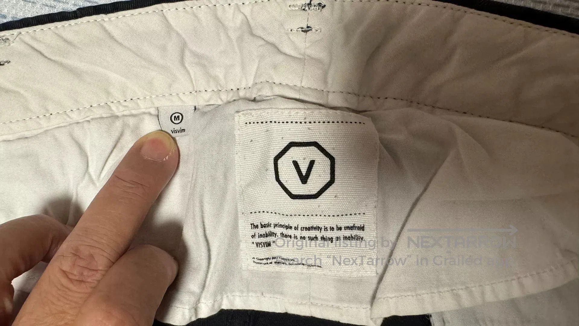 Visvim VISVIM HIGH WATER CHINO. Size US 32 / EU 48 - 4 Thumbnail