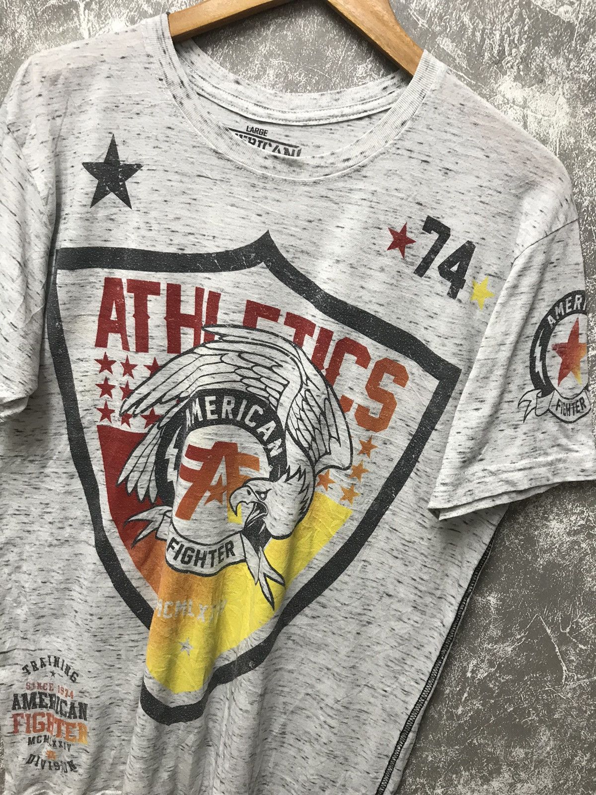 Affliction × Ed Hardy × Southpole American Fighter Affliction Eagle Y2K Graphic Tee Size US L / EU 52-54 / 3 - 4 Thumbnail