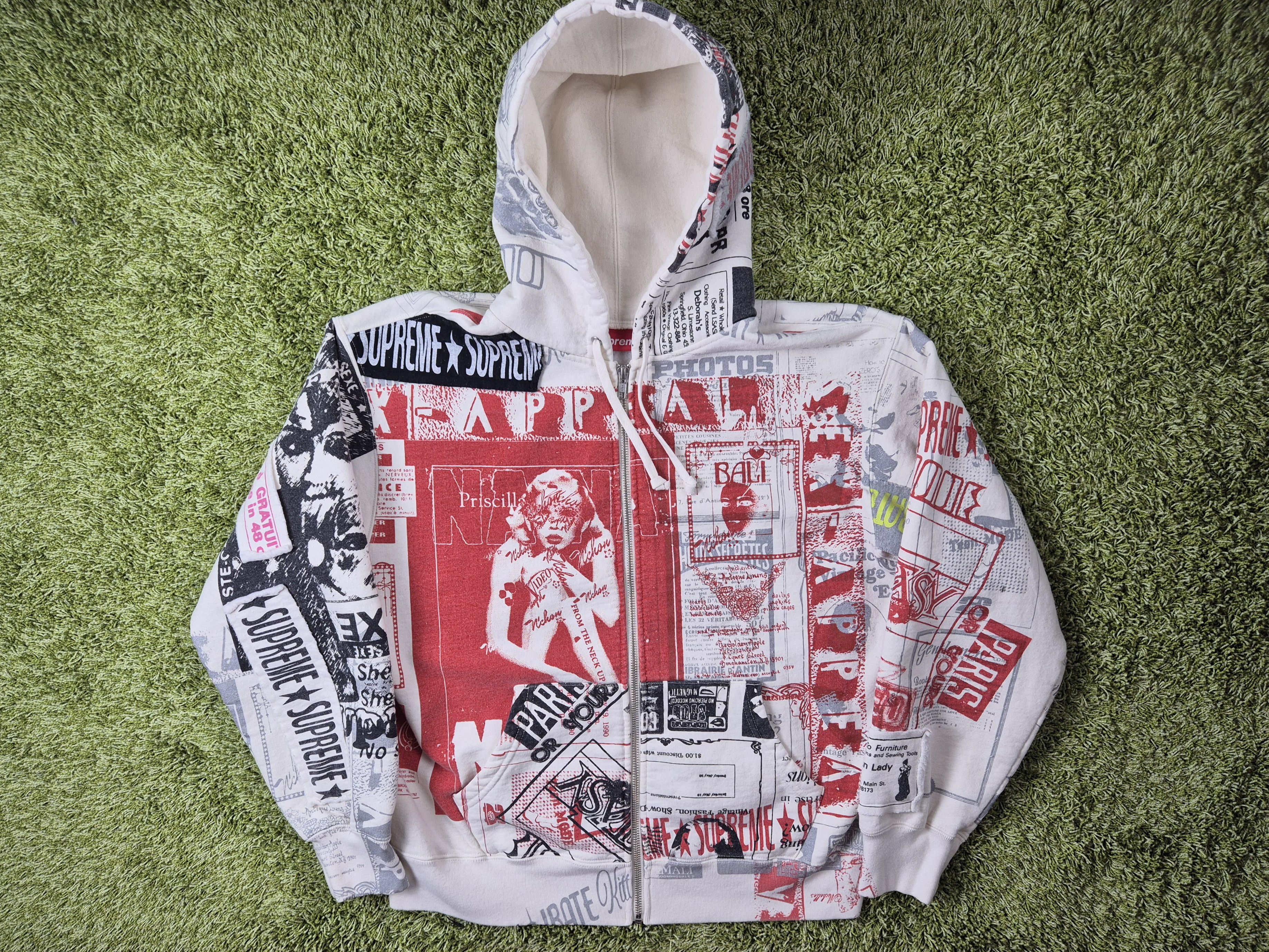 Supreme Collage Hoodie | Grailed