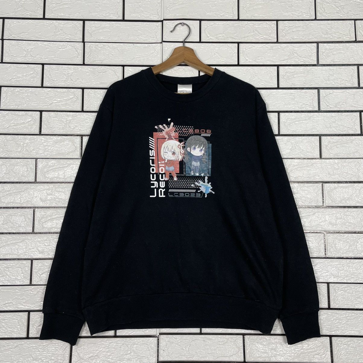 Japanese Brand Lycoris Recoil Sweatshirt Size US L / EU 52-54 / 3 - 1 Thumbnail