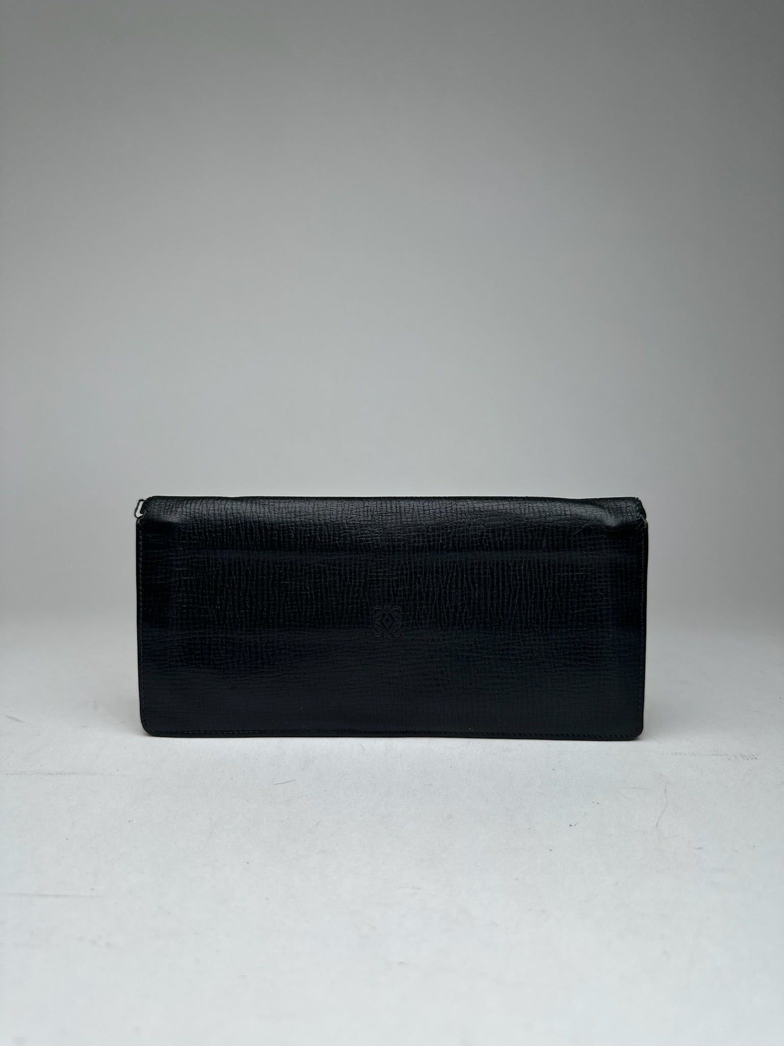 Loewe Vintage Madrid Leather ID holder black Size ONE SIZE - 1 Thumbnail