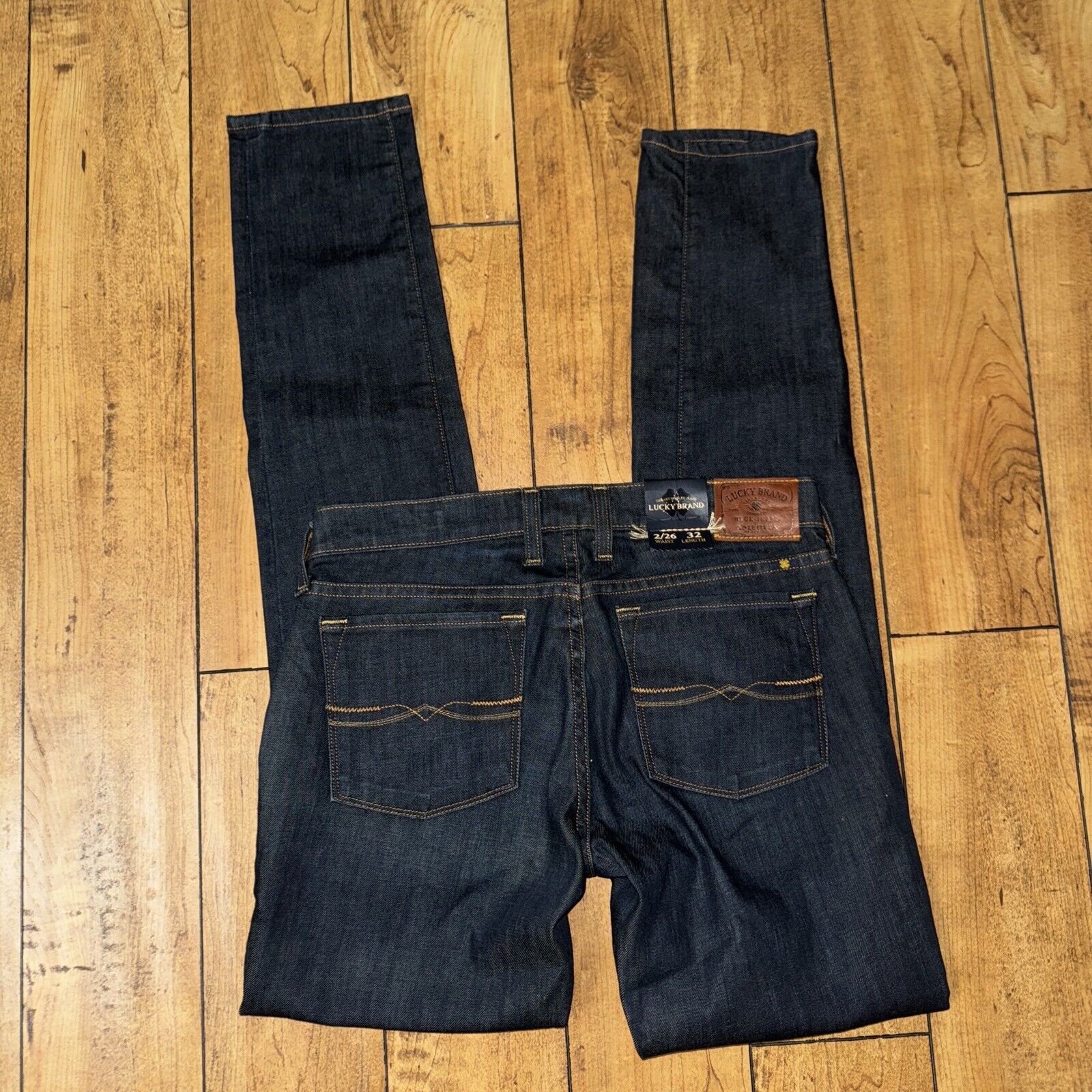 Levi's × Lucky Brand Lucky Brand Jeans 2/26 32 Blue Jean Denim Charlie Skinny Size 26" / US 2 / IT 38 - 6 Thumbnail