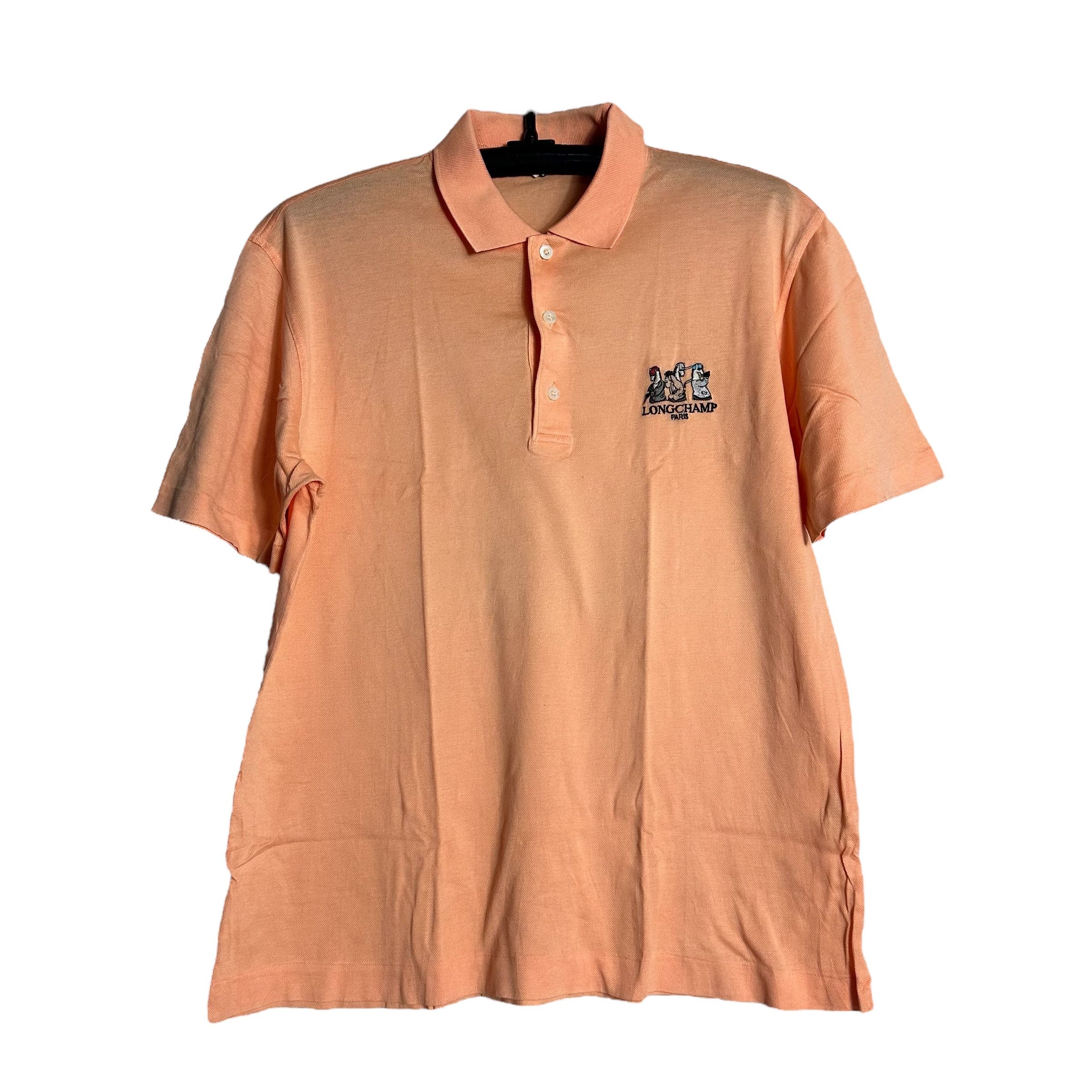 Longchamp 🔥RARE🔥Vintage Longchamp Paris Polo Shirt Single Stich Size US M / EU 48-50 / 2 - 1 Thumbnail