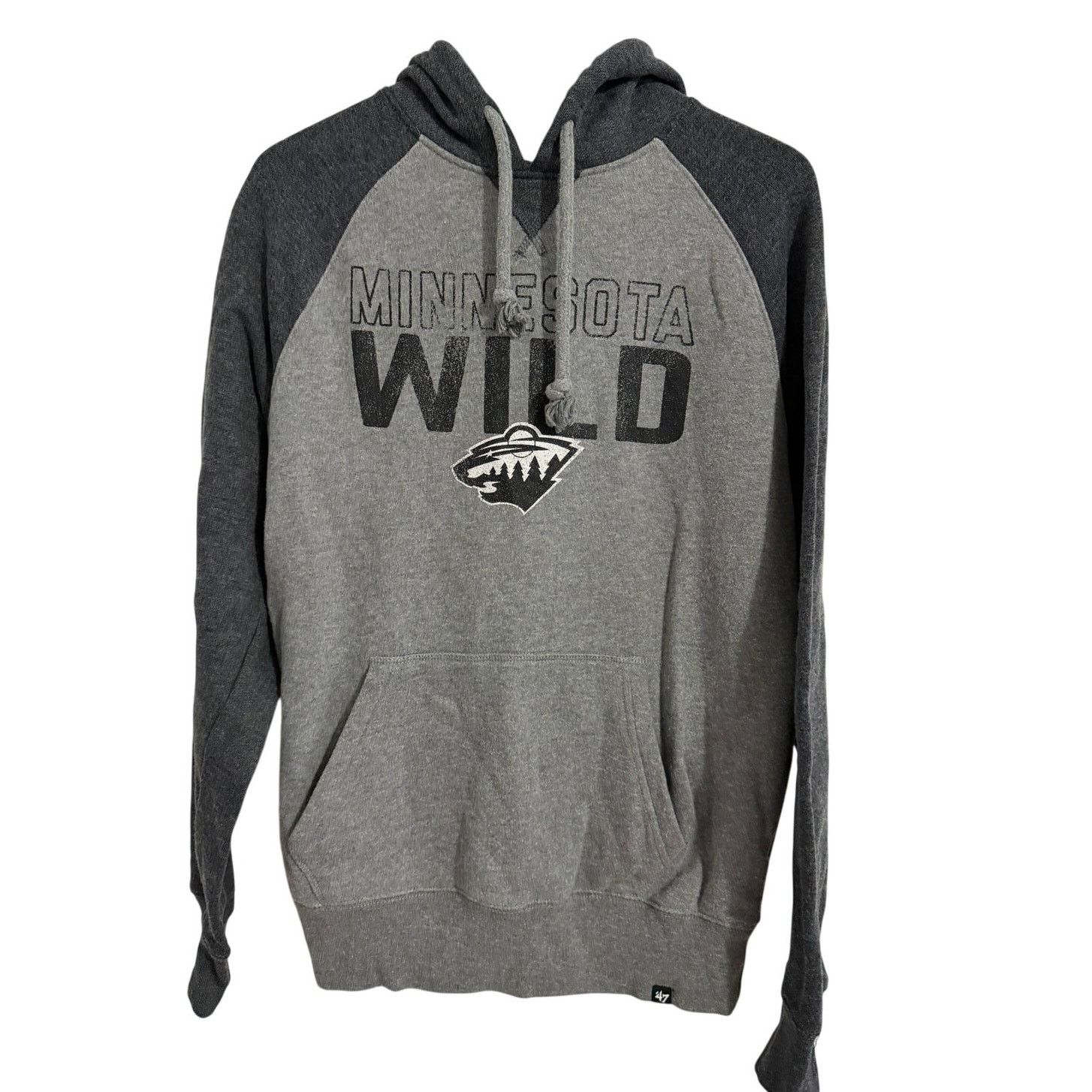 47 Minnesota Wild Gray and Black NHL Hockey Hoodie Size Large Size US L / EU 52-54 / 3 - 1 Thumbnail