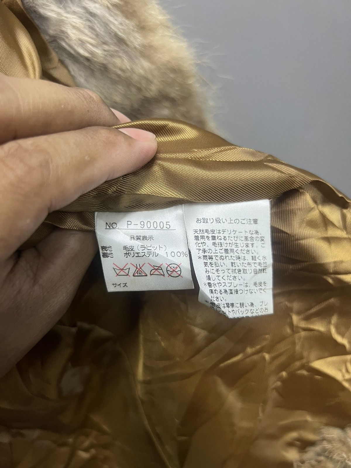 Japanese Brand G.F Fashion Creation Faux Fur Coat Size M / US 6-8 / IT 42-44 - 10 Thumbnail