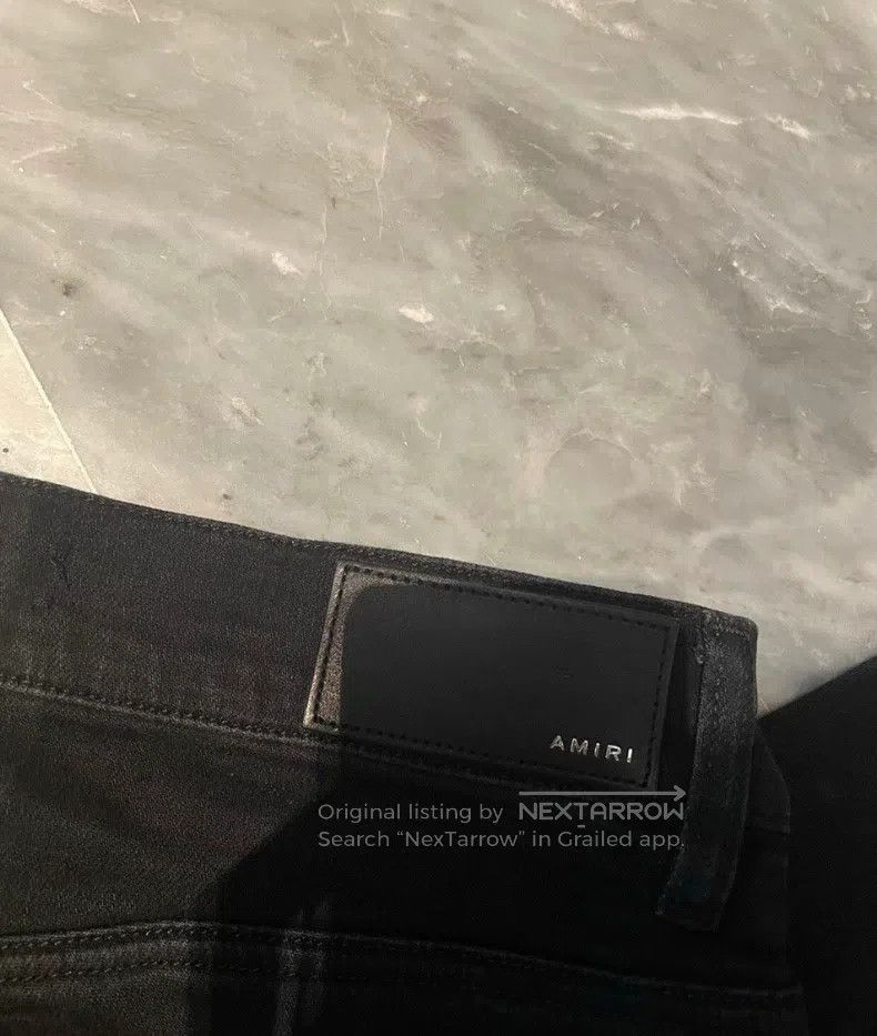 Amiri Amiri Classic Colorful Patchwork Black Bull Size US 30 / EU 46 - 3 Thumbnail