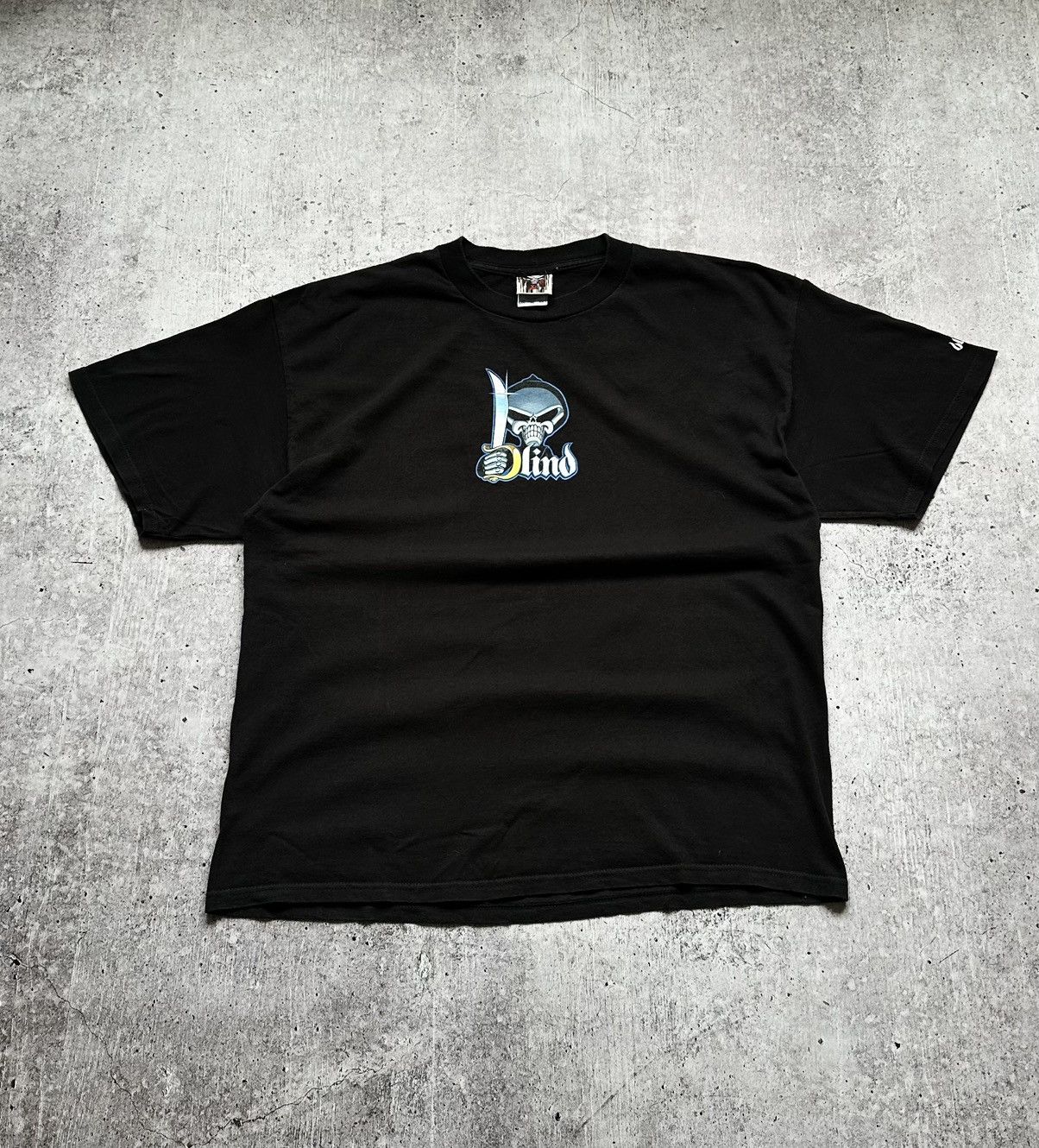 Blind Skateboards 90s Blind Skateboards Marc Gonzalez Vintage T Shirt Size US XL / EU 56 / 4 - 1 Thumbnail