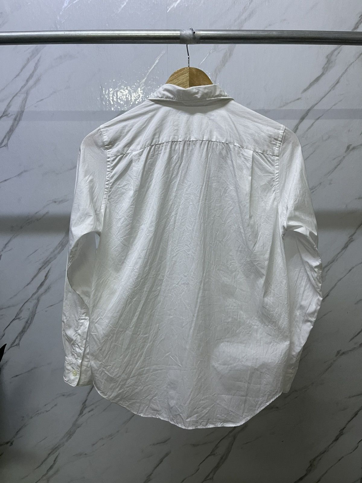 Comme des Garcons Junya watanabe x Comme des Garcons White Blouse (s) Size S / US 4 / IT 40 - 7 Thumbnail
