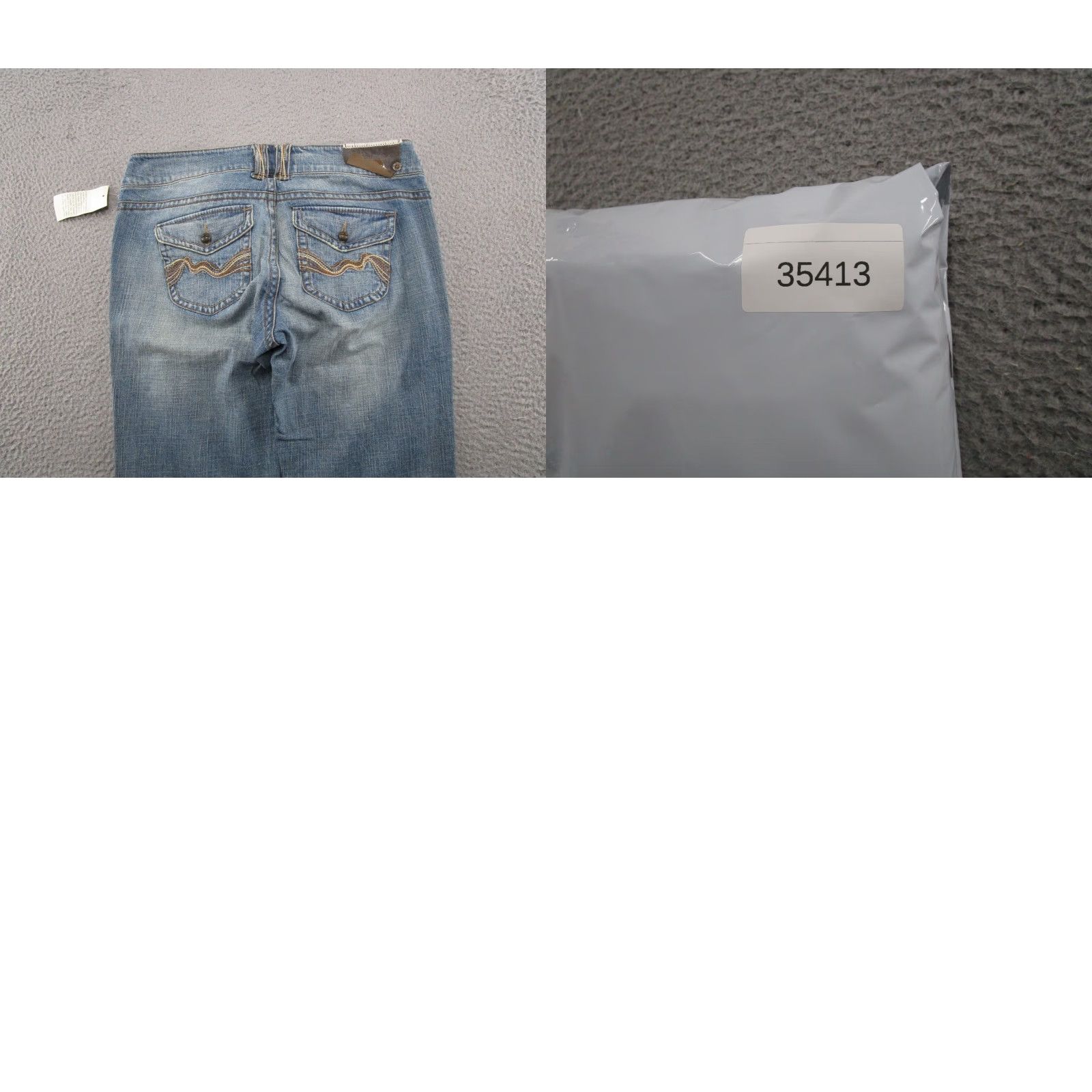 Vintage Vintage Capri Denim Crop Jeans Size 13 NEW Cotton Spandex Blue 5-Pocket Capris Women-Stright Fit Cro p Style Casual Pants Girls/Mens Size 34" / US 12 / IT 48 - 9 Thumbnail