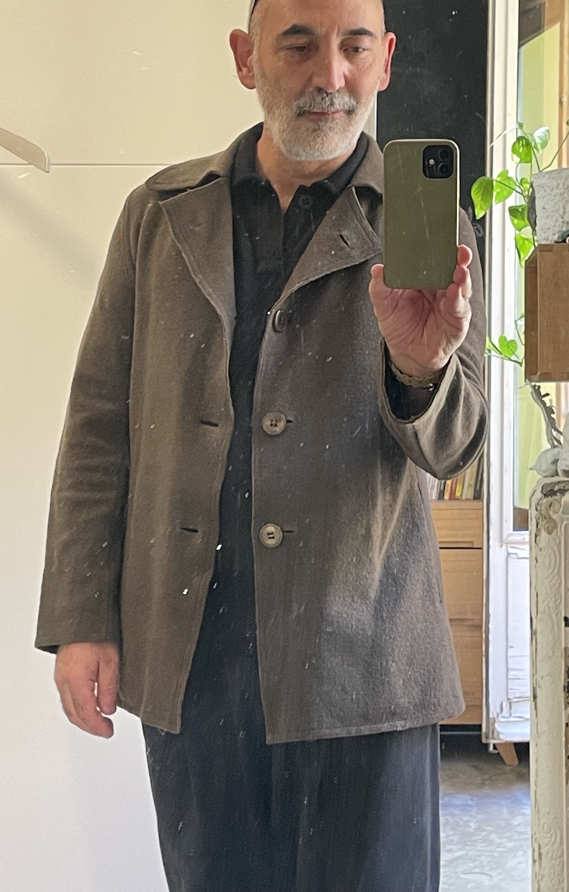 Comme des Garcons × Comme des Garcons Homme Plus Lightweight, unlined, thick cotton jacket, size M Size US M / EU 48-50 / 2 - 4 Thumbnail