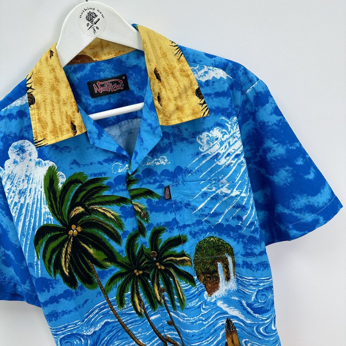 Vintage Vintage 90s Naika Paradise Island Hawaiian Shirt size M nice Size US M / EU 48-50 / 2 - 4 Thumbnail