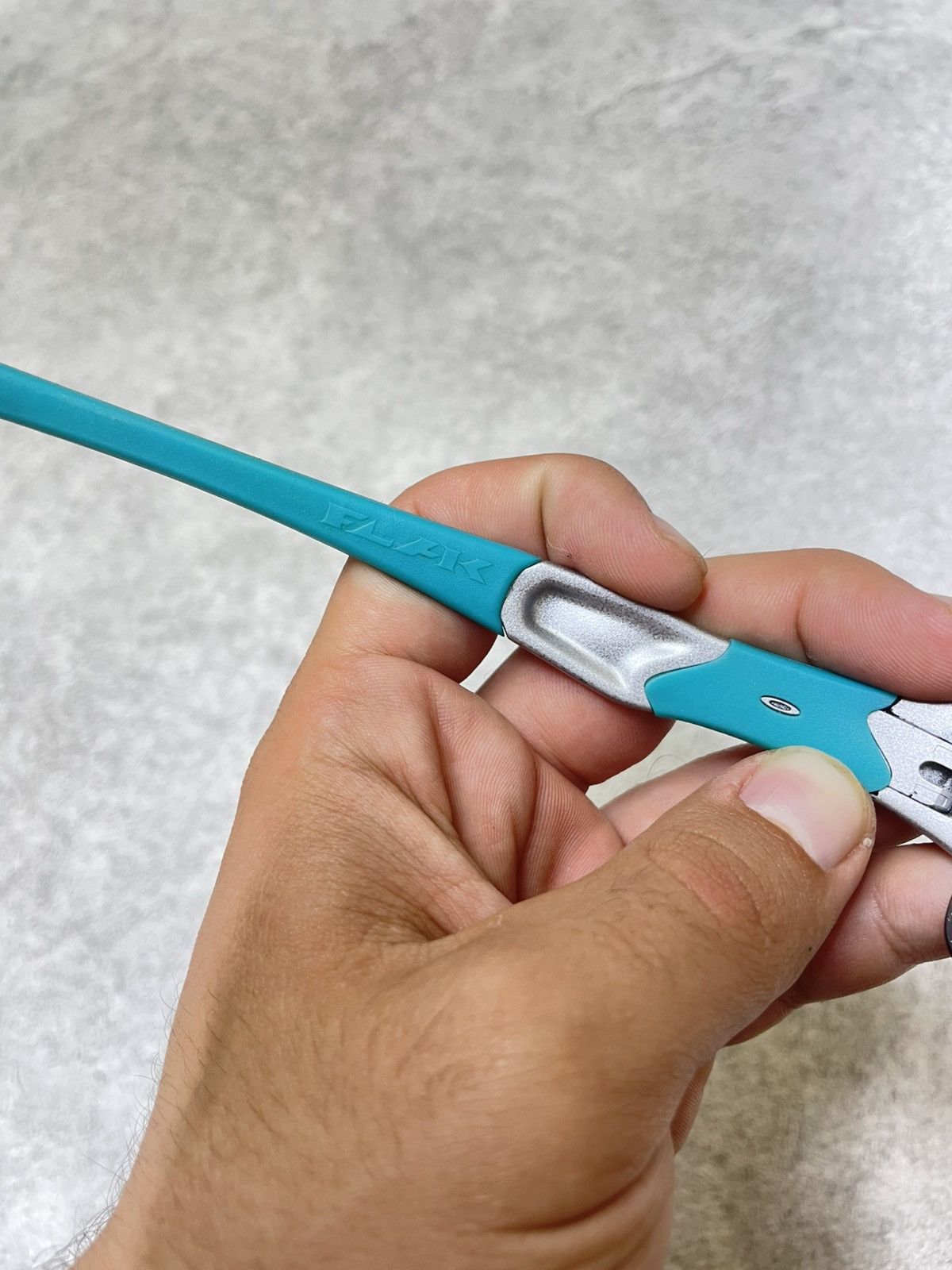 Oakley Iconic Oakley Shield Shades In Striking Turquoise — Bold Y2K Size ONE SIZE - 13 Thumbnail