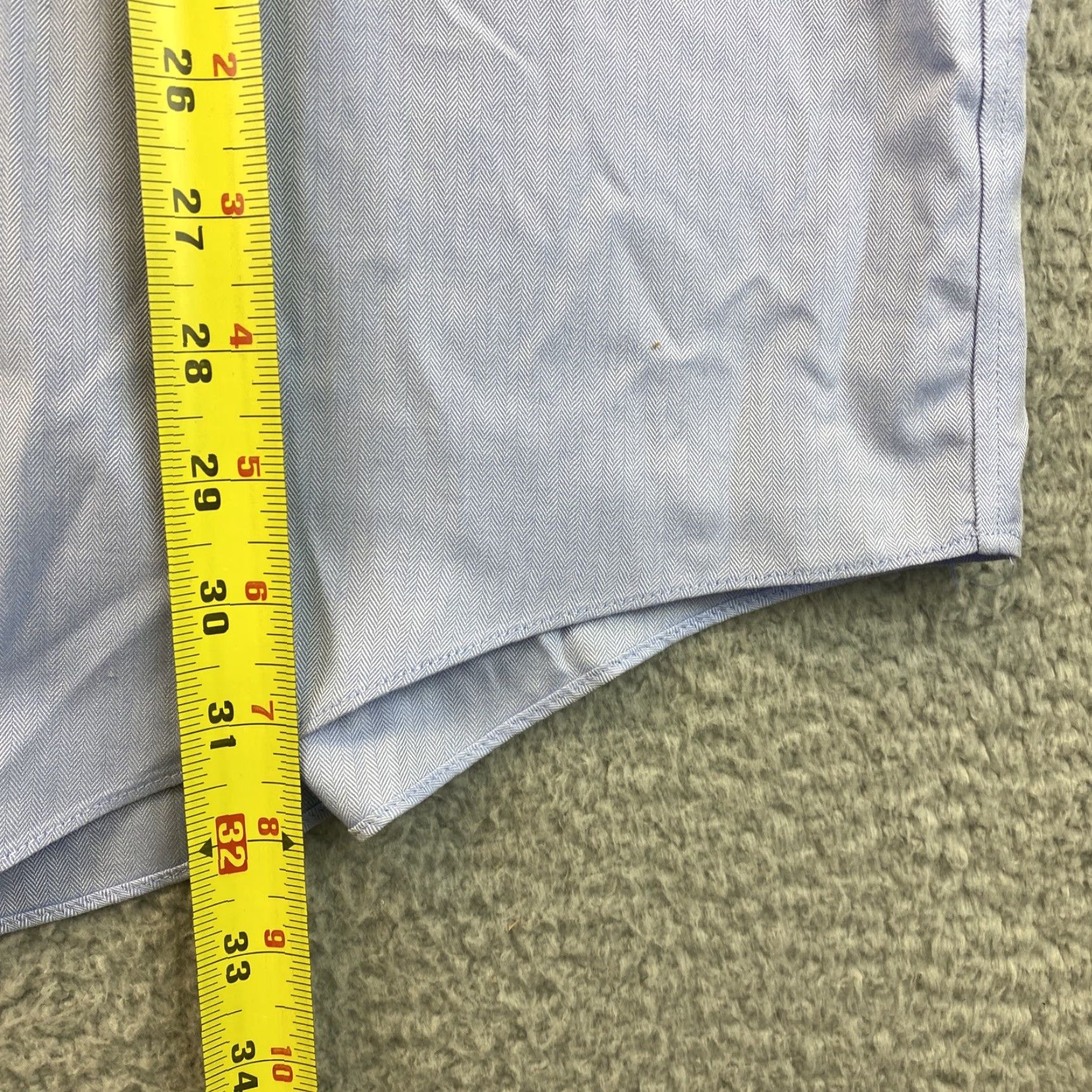 Brooks Brothers Brooks Brothers Dress Shirt Men's 17 Regular Fit Blue Long Sleeve Button Up 84-25 Size 46R - 7 Thumbnail