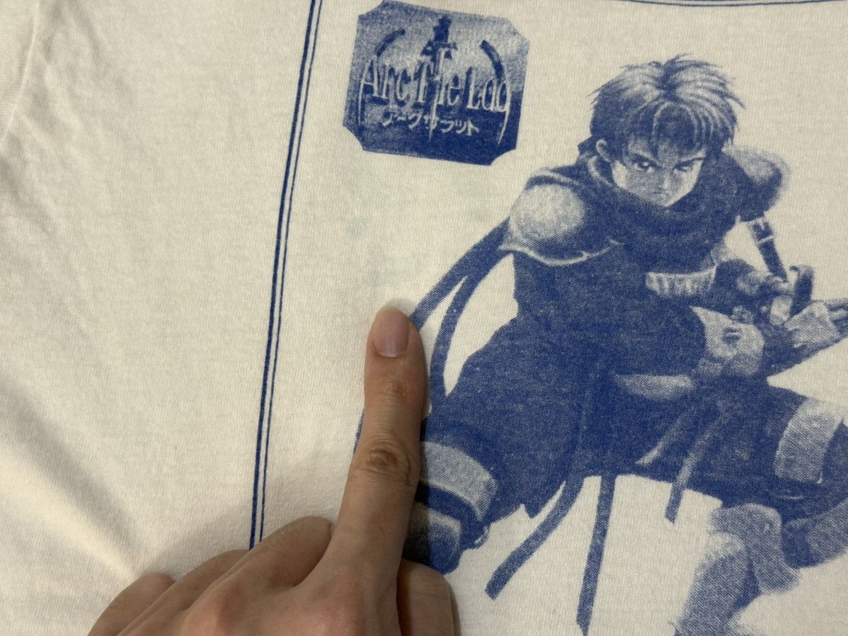 Vintage Vintage 90s Arch the Lad Playstation Japan Promo T-Shirt Size US M / EU 48-50 / 2 - 4 Thumbnail