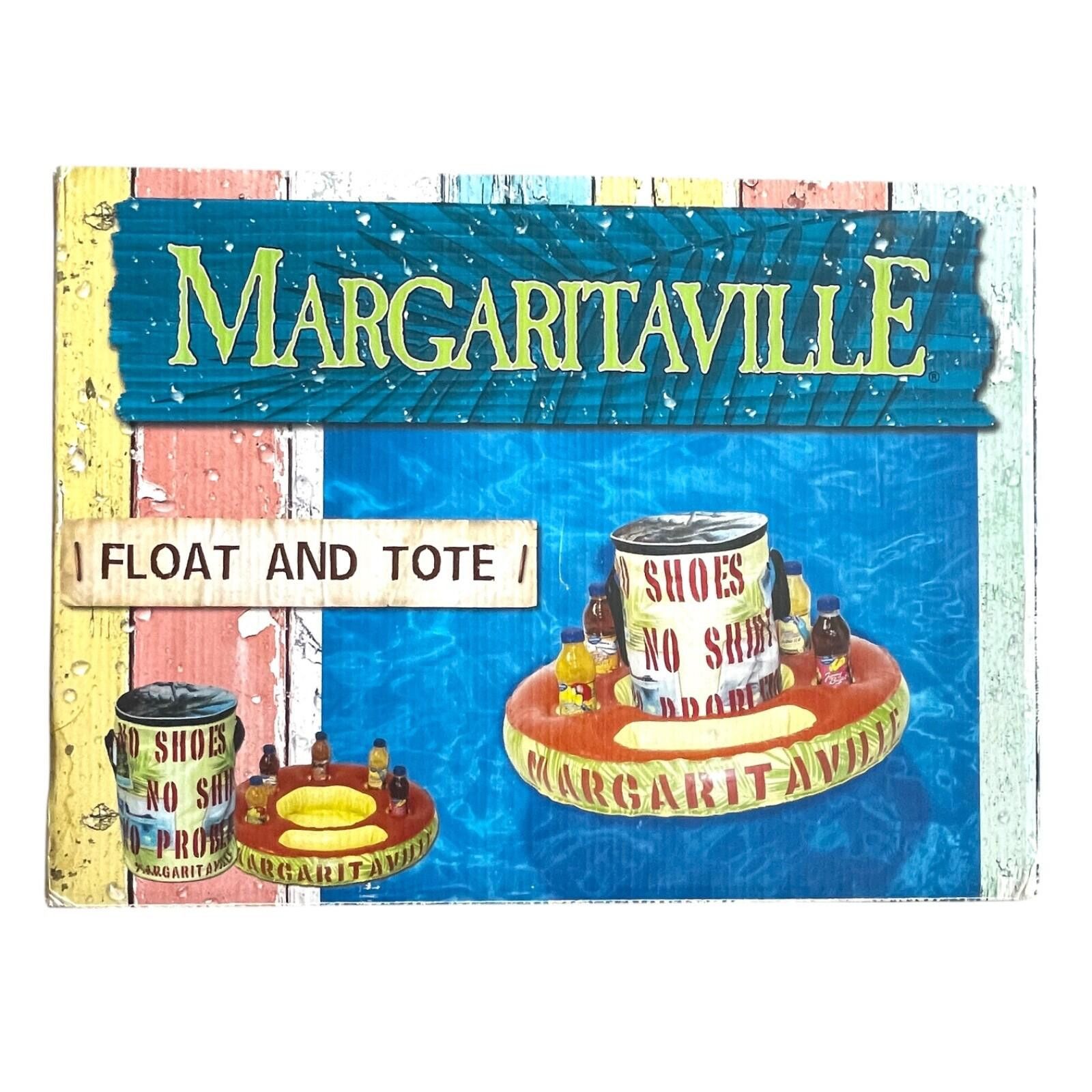 Other Margaritaville Float Cooler 5 Cup Holders NIB Pool Lake Size ONE SIZE - 1 Thumbnail