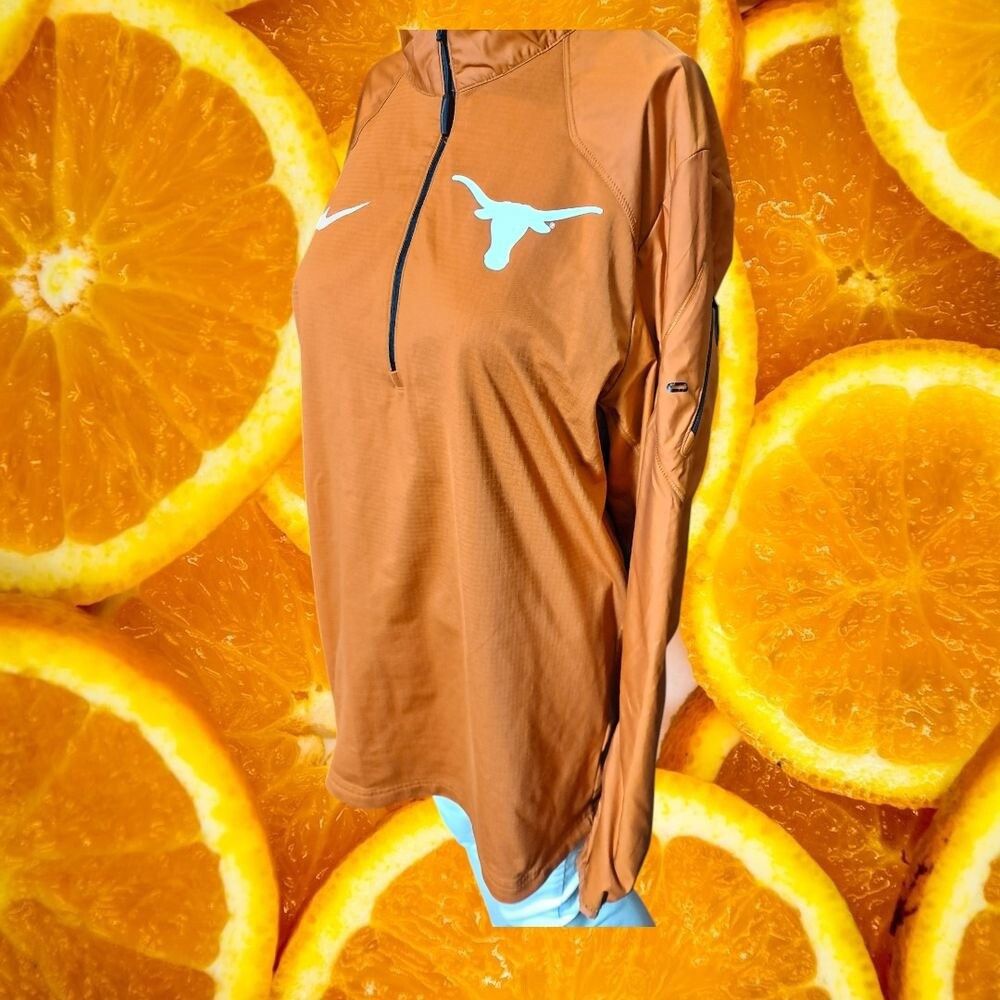 Nike Nike Dri-FIT Pullover Texas Longhorns Half-Zip Jacket Athlet Size US S / EU 44-46 / 1 - 1 Thumbnail