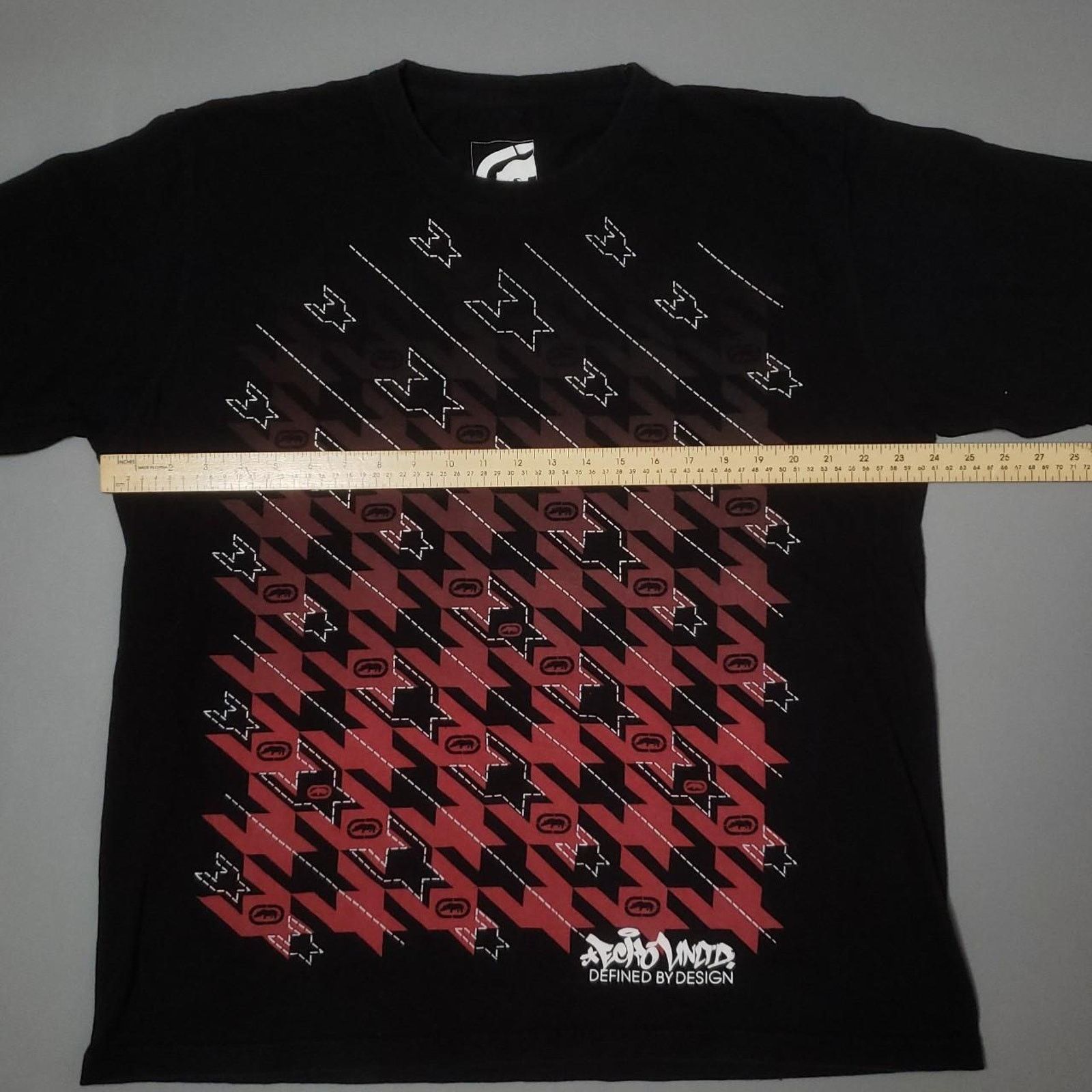 Ecko Unltd. 2000s Ecko Unlimited red ombre tee Mens 2XL Size US XXL / EU 58 / 5 - 6 Thumbnail