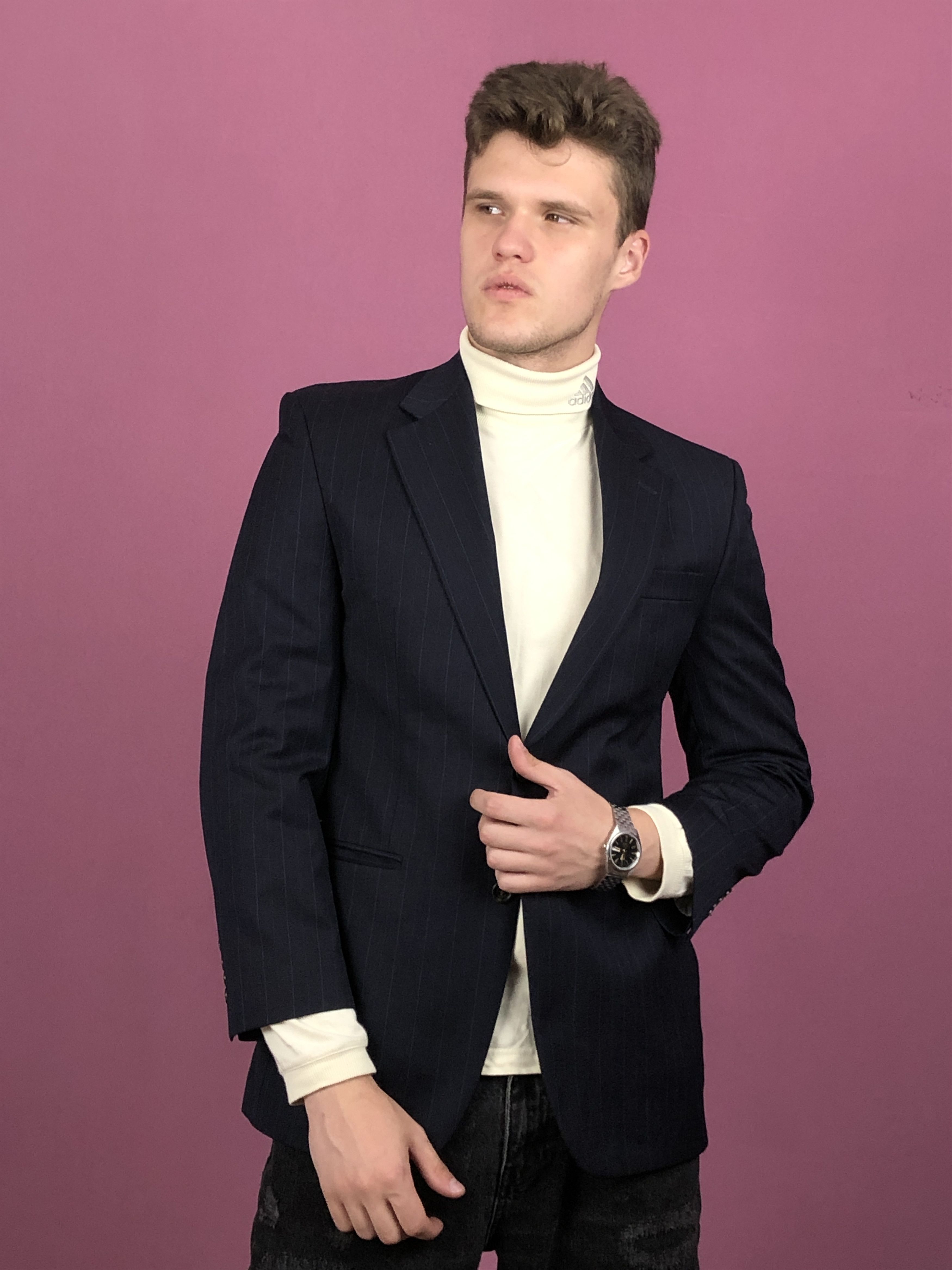 Lauren Ralph Lauren × Ralph Lauren Ralph Lauren Vintage Men's Suit Blazer Wool Jacket 38R Size 38R - 1 Thumbnail
