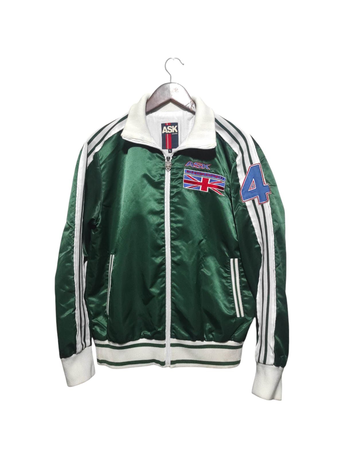 Hysteric Glamour Ask Enquired Varsity Jacket London Flag Size US L / EU 52-54 / 3 - 1 Thumbnail