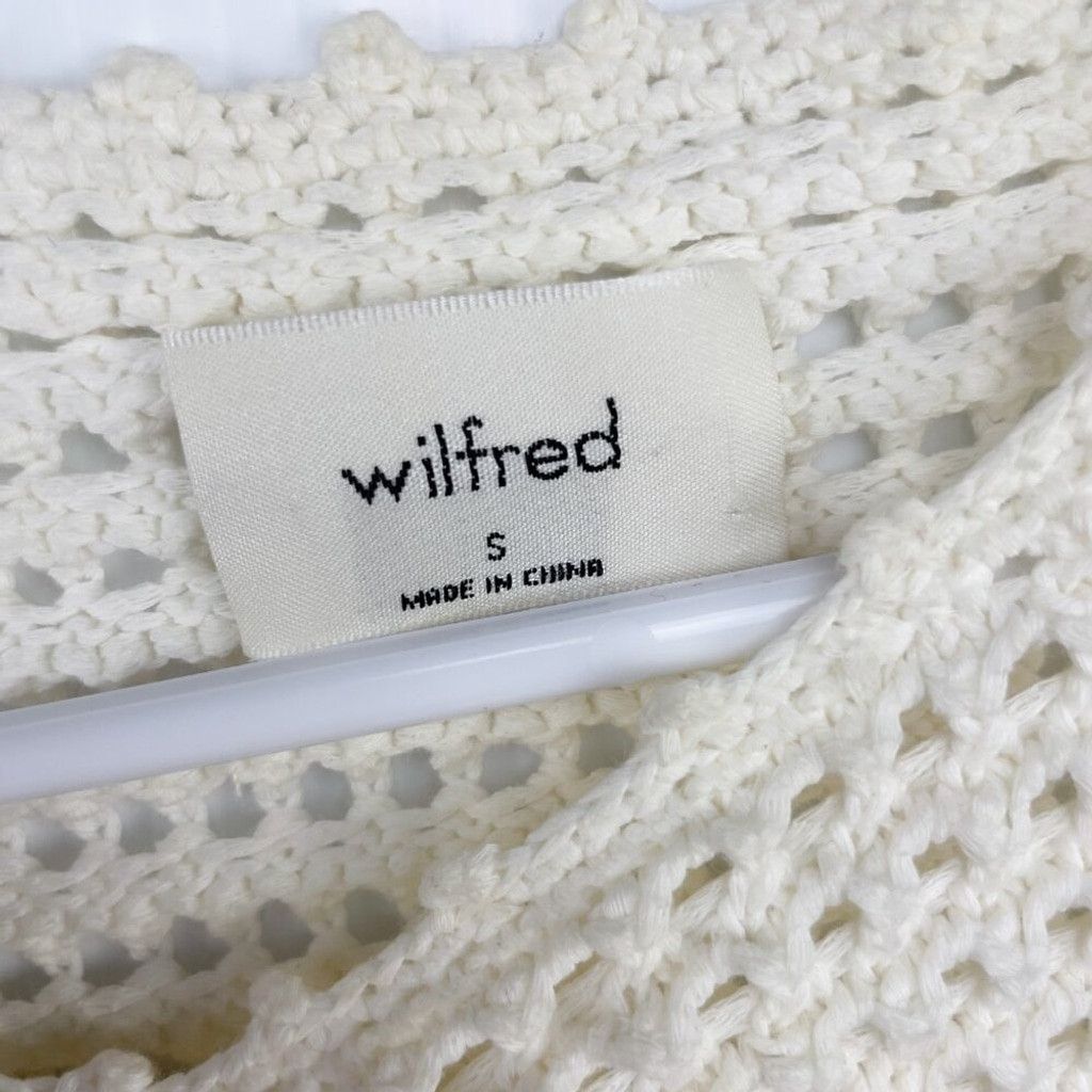 Other Aritzia WILFRED Peek Crewneck Light Birch Tank Top Size S Size S / US 4 / IT 40 - 10 Thumbnail