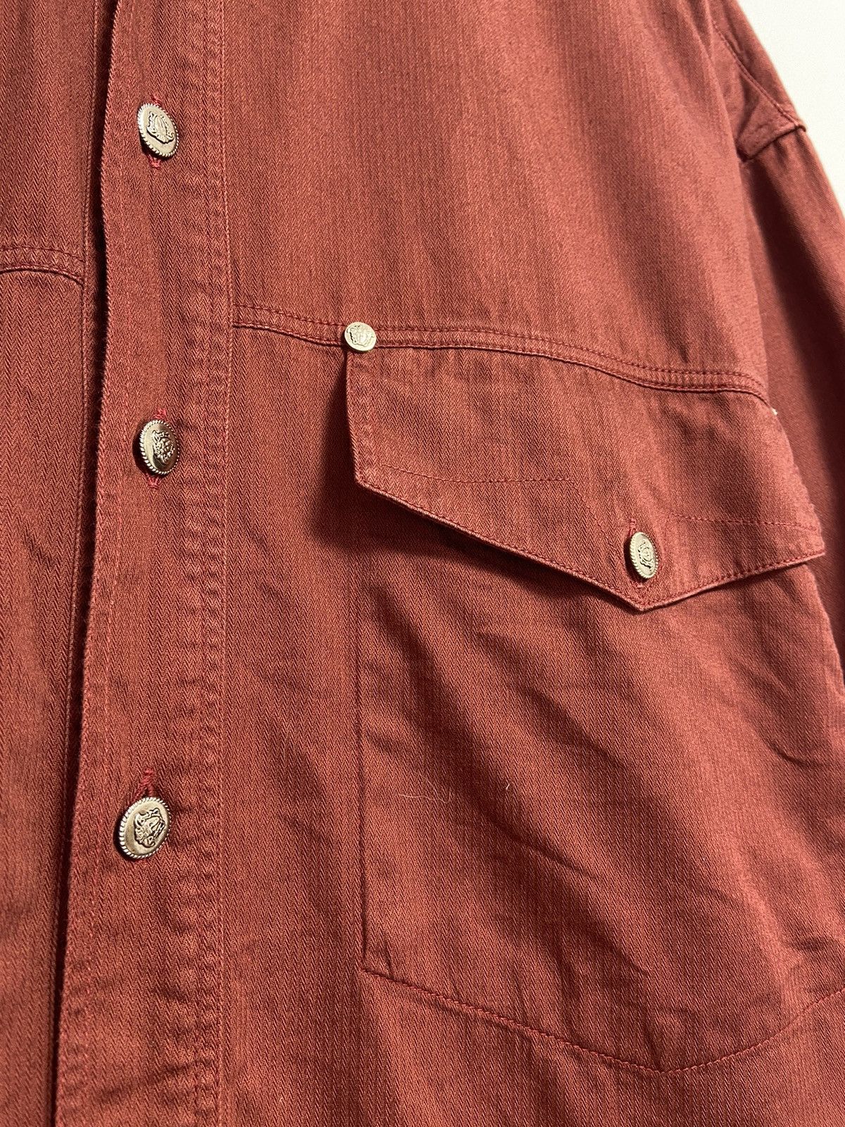 Vintage Versace Button Up Shirt Size US L / EU 52-54 / 3 - 8 Thumbnail