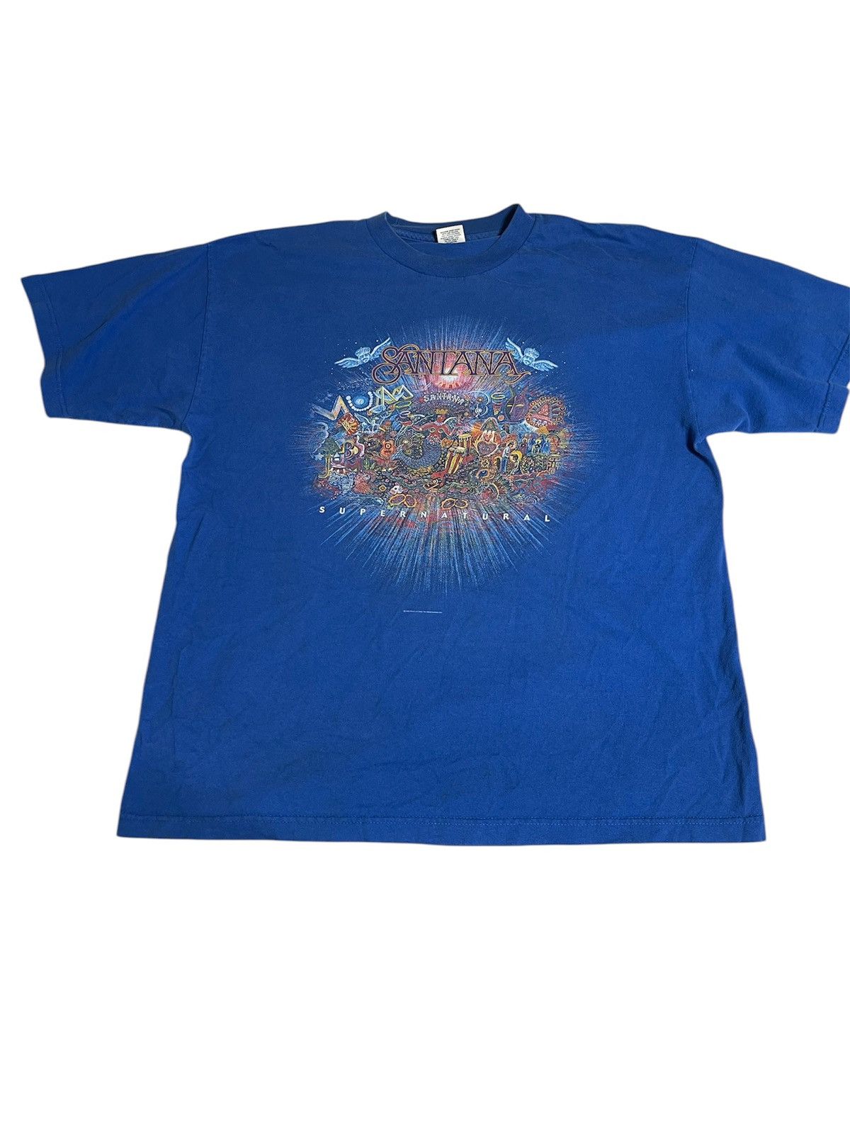 Band Tees × Vintage Santana supernatural Size US XL / EU 56 / 4 - 1 Thumbnail