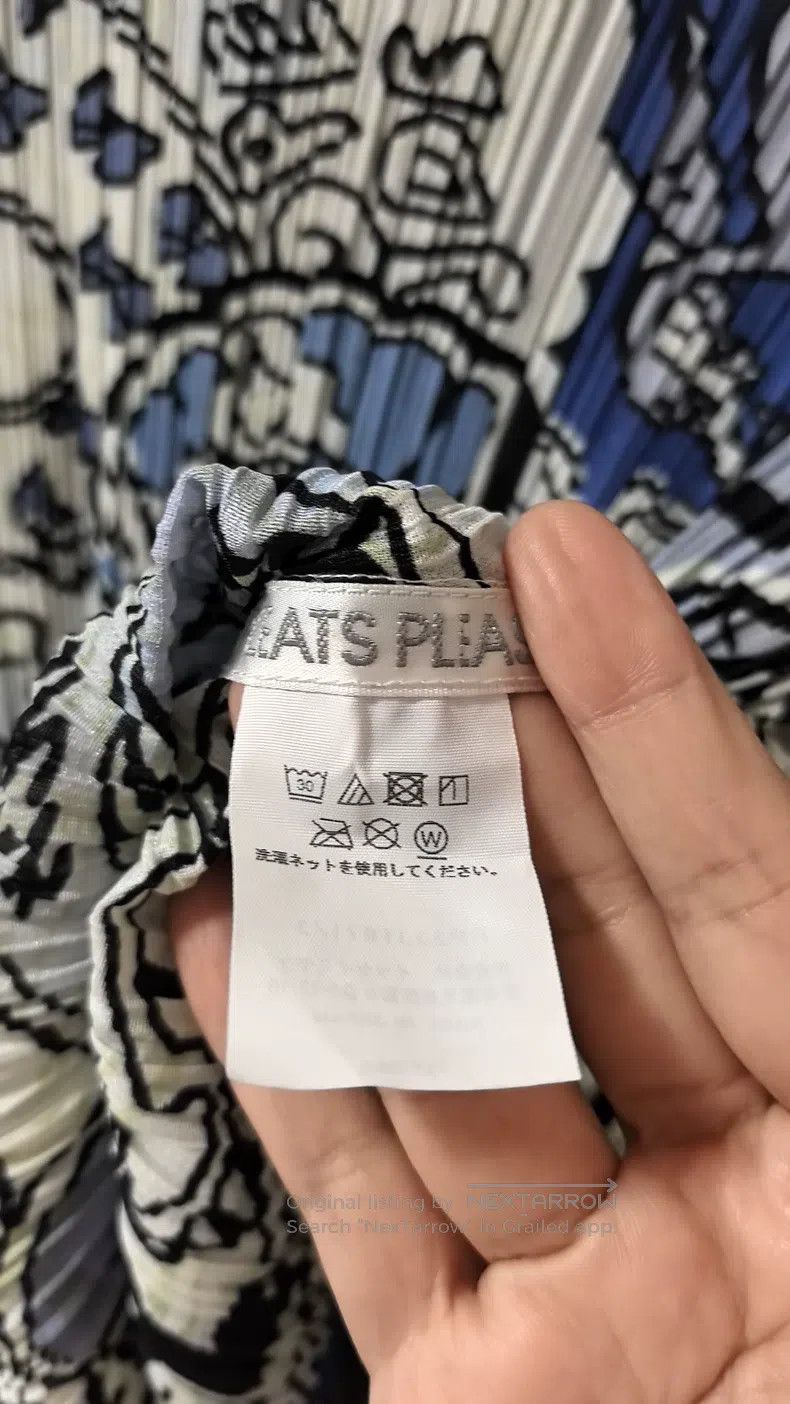 Issey Miyake Issey Miyake Half Sleeve Top Size L / US 10 / IT 46 - 2 Thumbnail