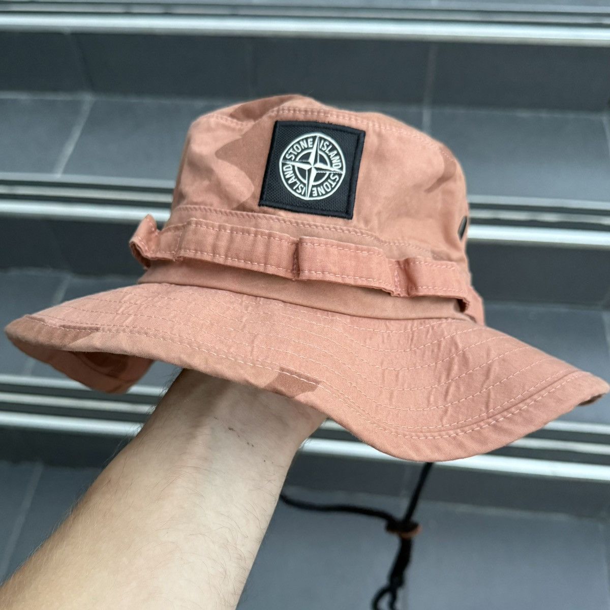 STONE  SUPREME バケットハット ML Supreme x Stone Island】19SS CAMO BOONIEバケットハットが入荷