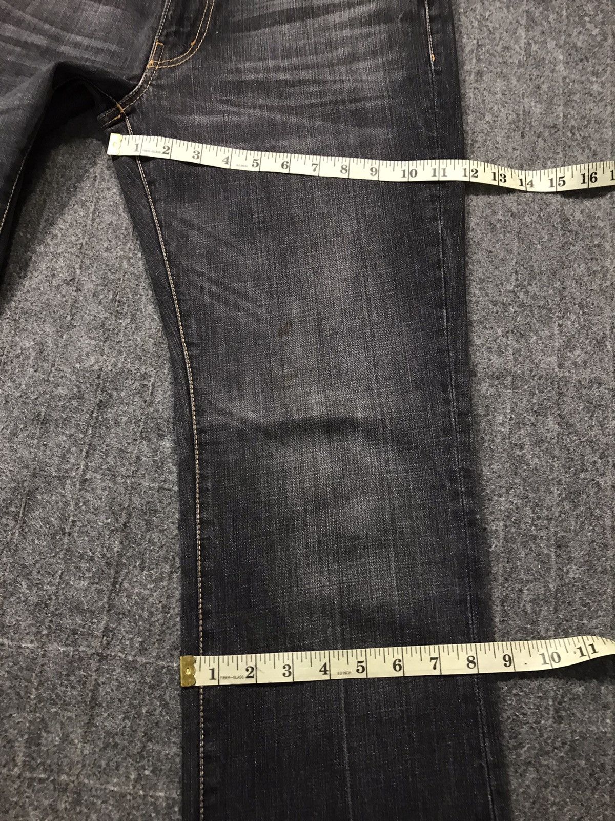 Japanese Brand × Takeo Kikuchi × Vintage Vintage Takeo Kikuchi Black Colour Design Denim Jeans Size US 34 / EU 50 - 15 Thumbnail