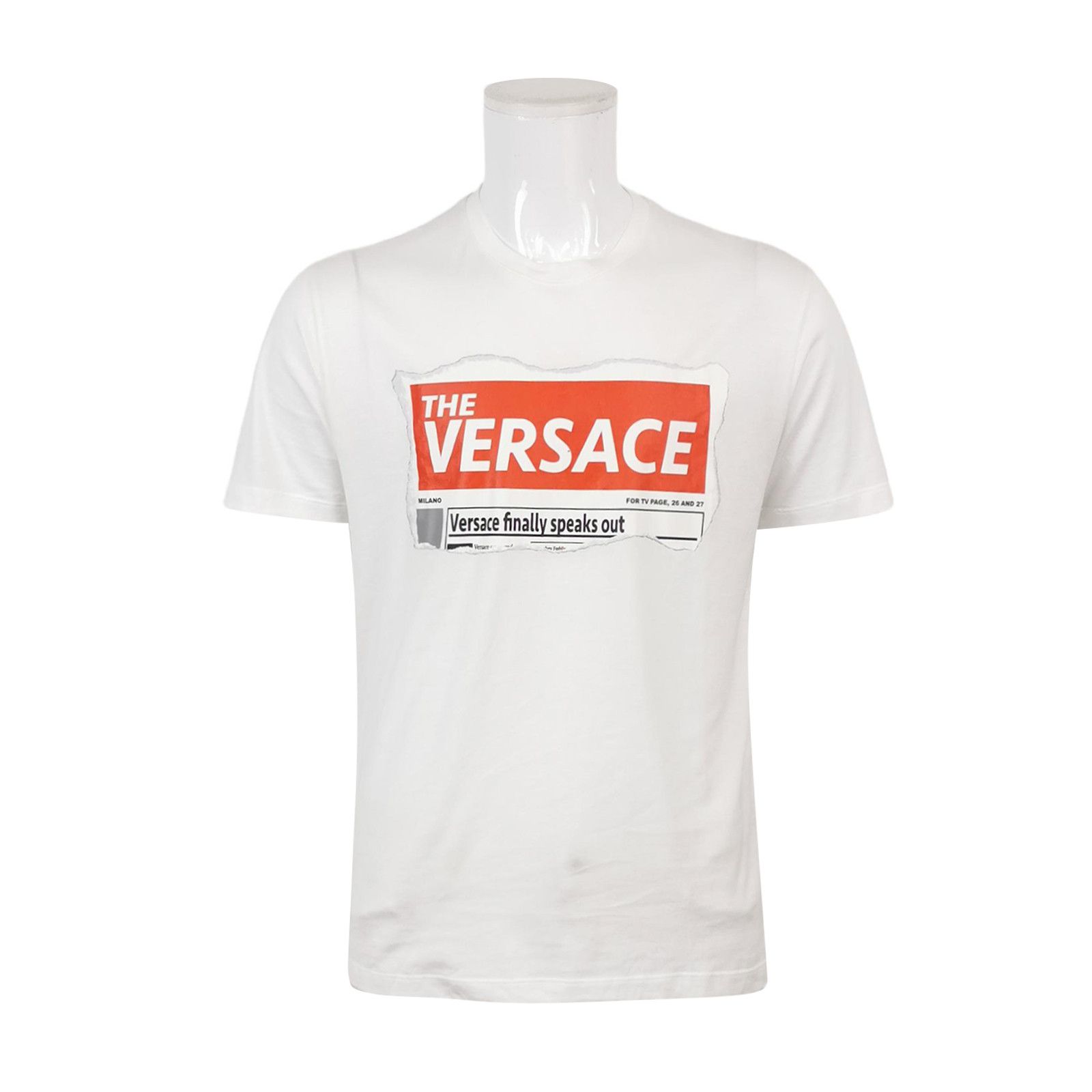 Versace Versace Men m Short Sleeve Shirts Size US M / EU 48-50 / 2 - 1 Thumbnail