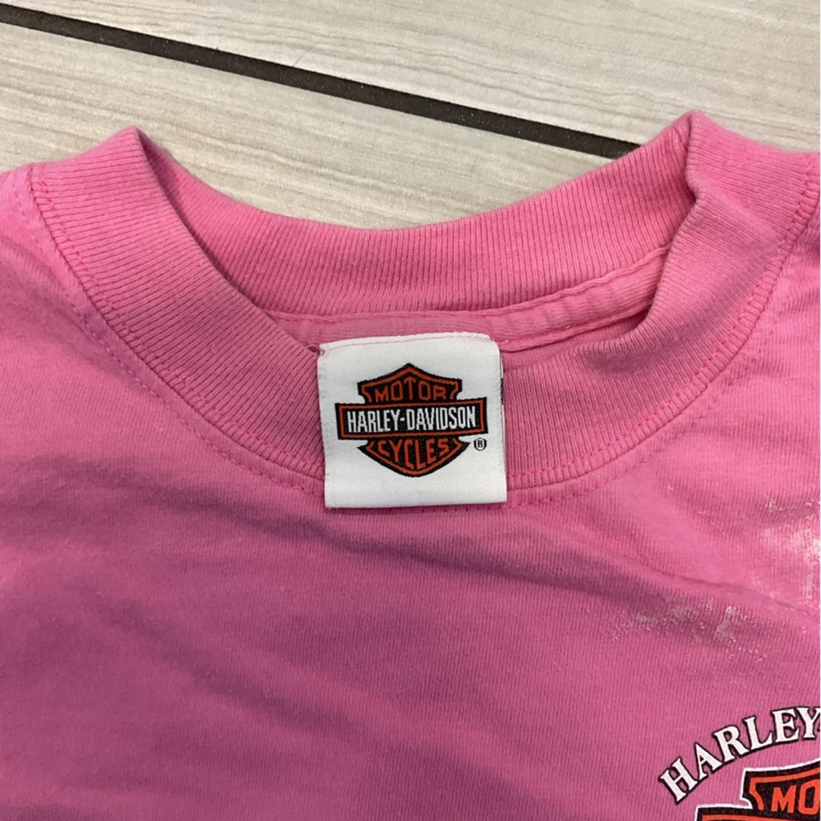 Harley Davidson Harley-Davidson Pensacola Florida Youth Graphic T-Shirt Y2K Size S / US 4 / IT 40 - 7 Thumbnail