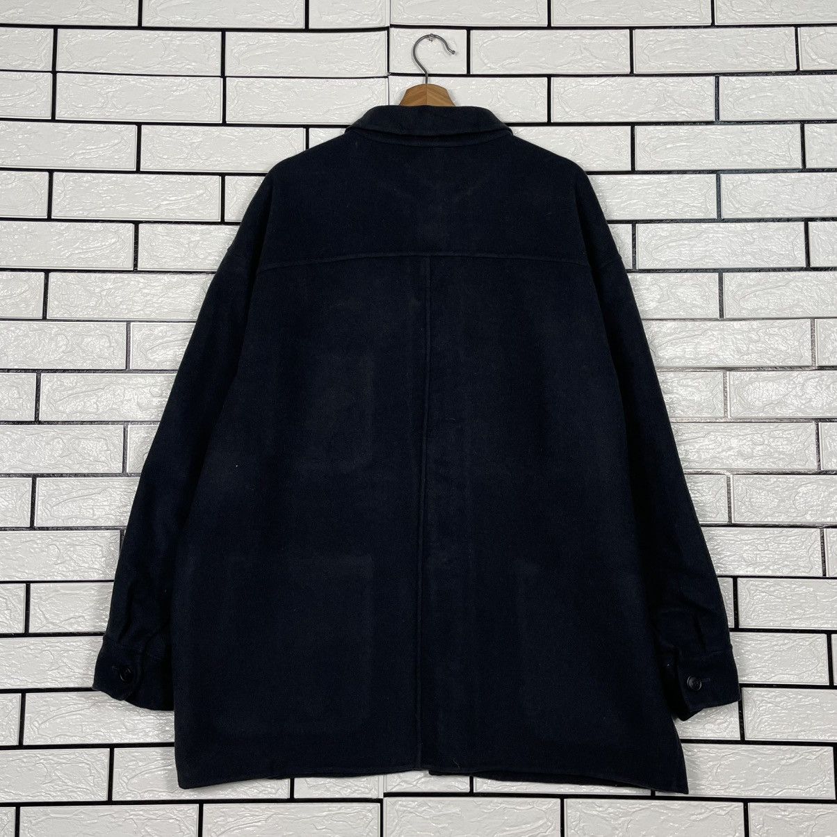 Jil Sander × Uniqlo Uniqlo x Jil Sander Wool Black Jacket Size US XL / EU 56 / 4 - 7 Thumbnail
