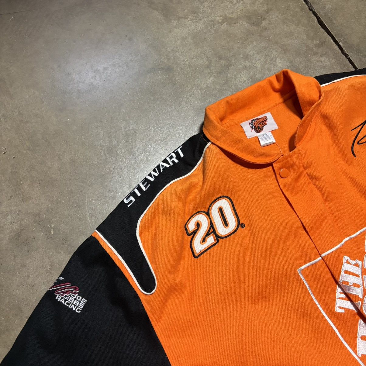Winners Circle Vintage Tony Stewart Home Depot Racing NASCAR Jacket Y2K Size US XXL / EU 58 / 5 - 4 Thumbnail