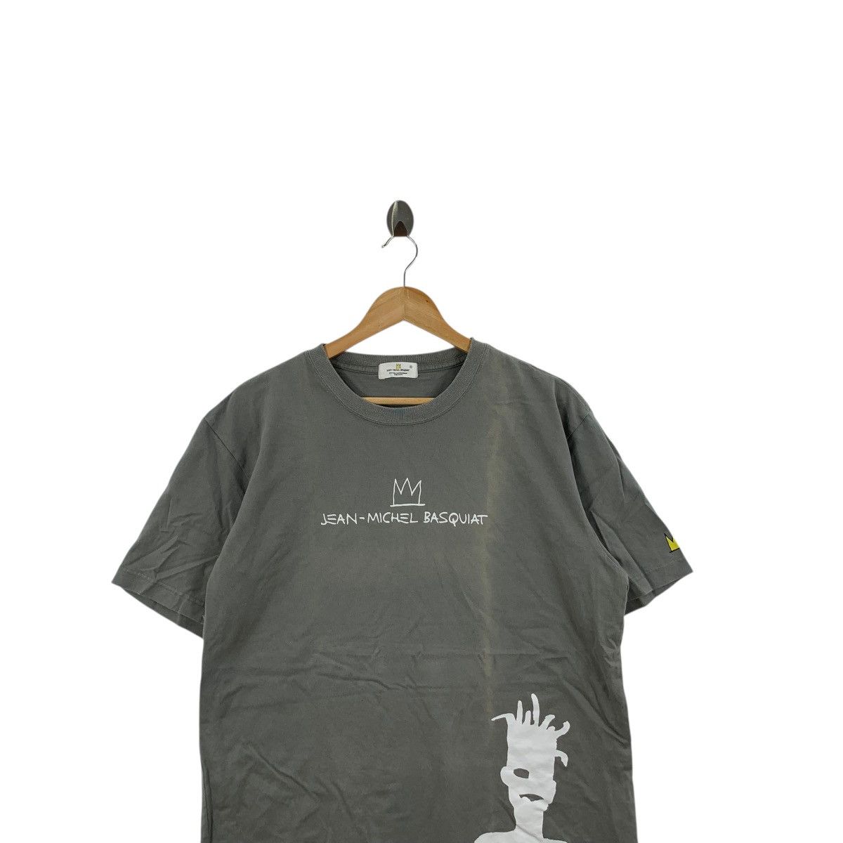 Jean Paul Gaultier Vintage JEAN MICHEL BASQUIAT x UNIQLO Self Portrait Tee Size US XL / EU 56 / 4 - 2 Thumbnail
