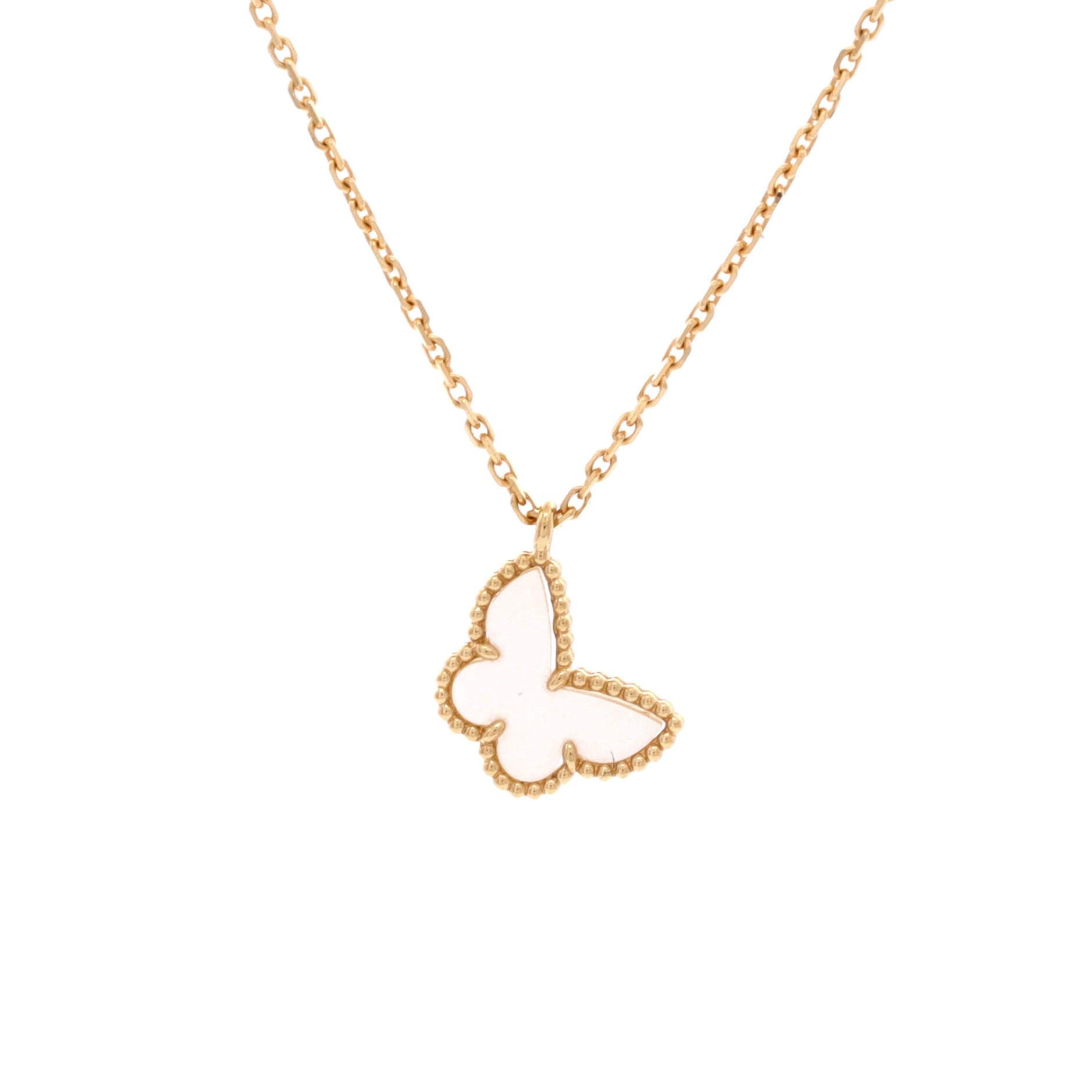 Van Cleef & Arpels Sweet Alhambra Butterfly Pendant Necklace Size ONE SIZE - 1 Thumbnail